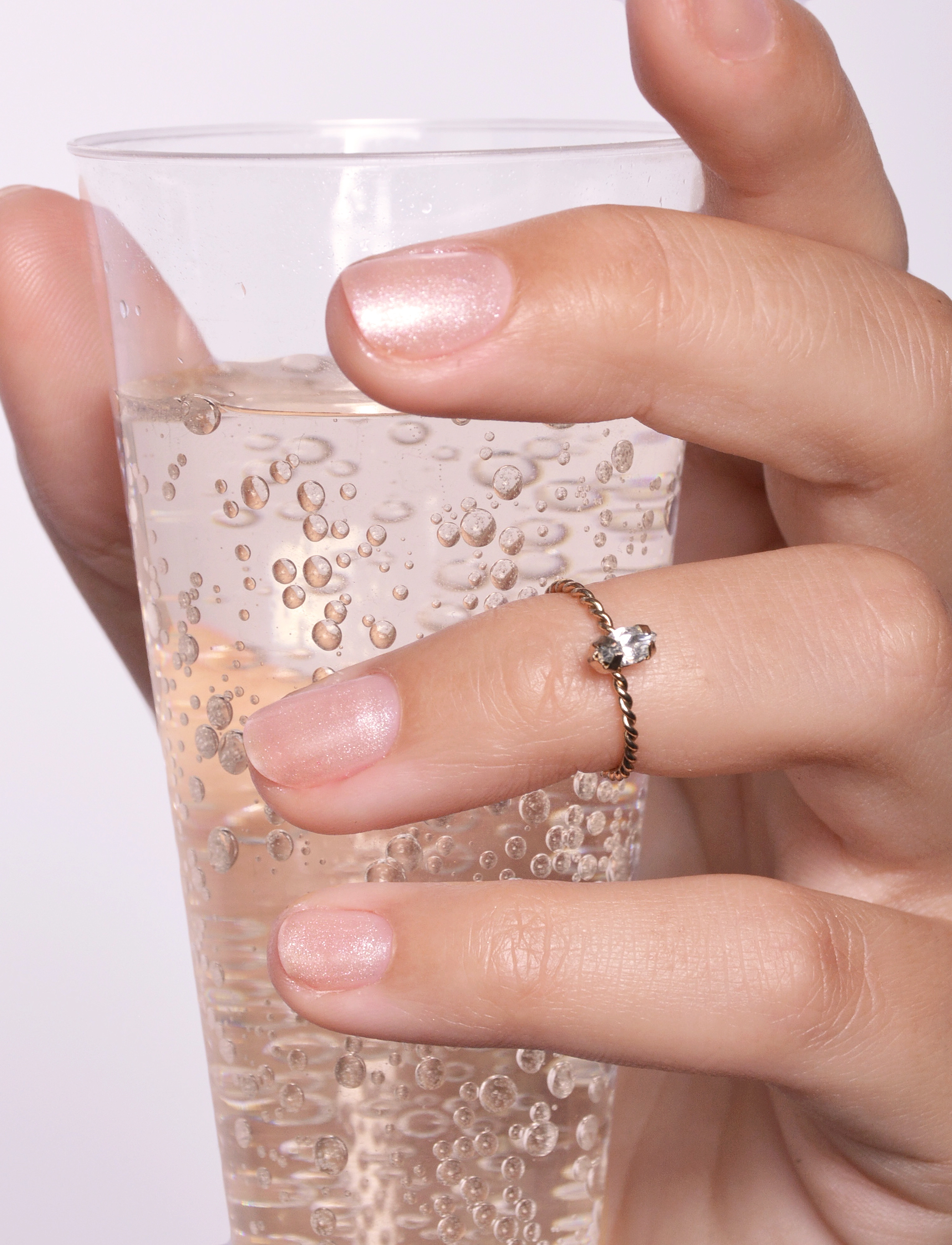 Le Mini Macaron - Single Gel Polish PROSECCO GLOW - sminke - prosecco glow - 4
