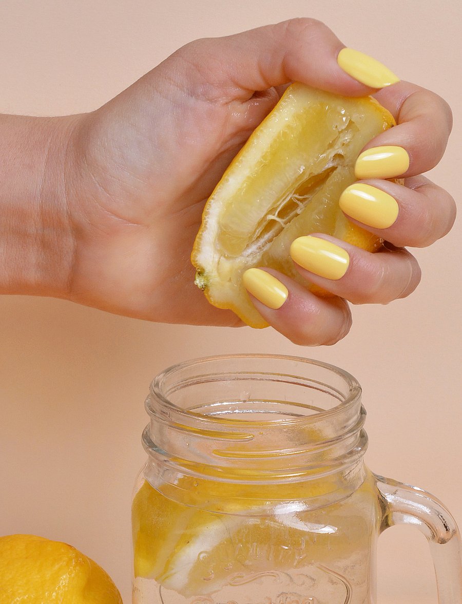 Le Mini Macaron - Single Gel Polish LEMON SORBET - makeup - lemon sorbet - 2