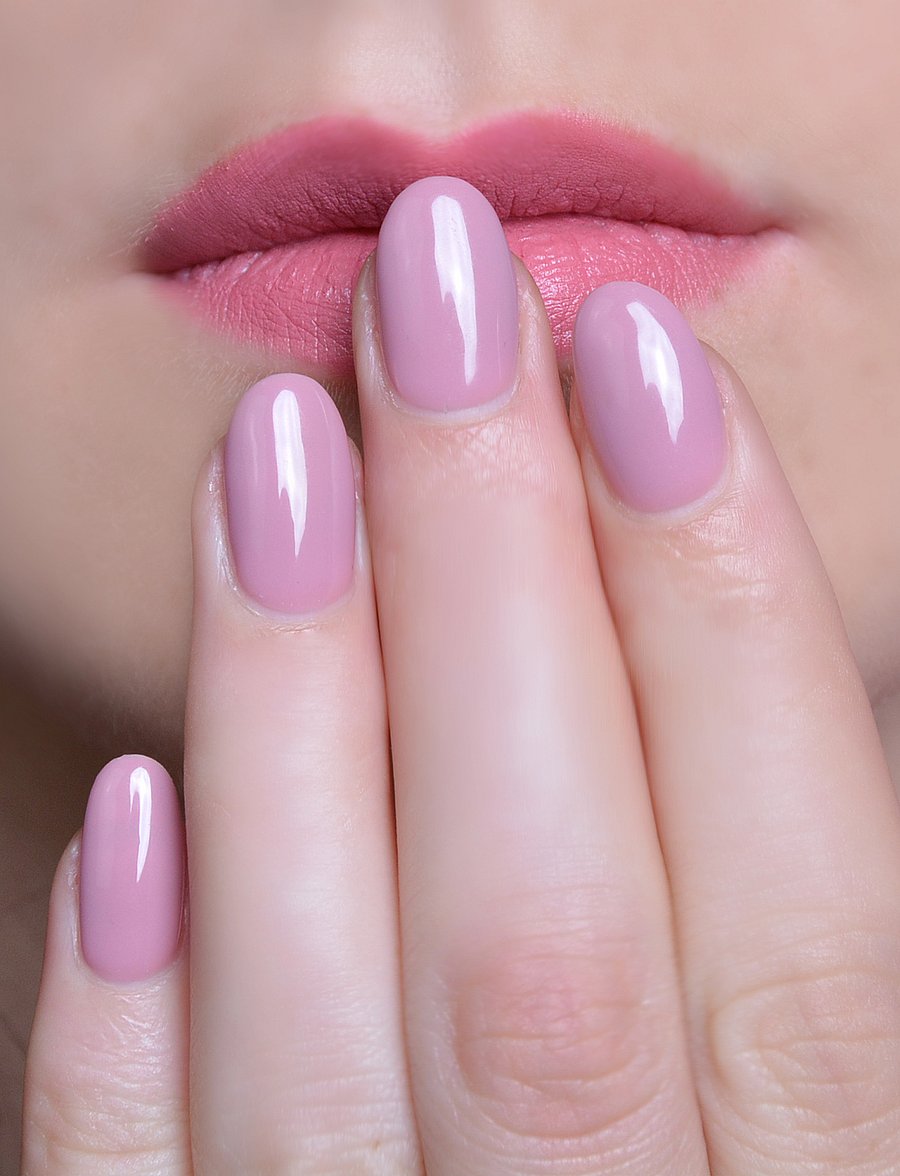 Le Mini Macaron - Single Gel Polish ROSE ANTIQUE - makeup - rose antique - 4