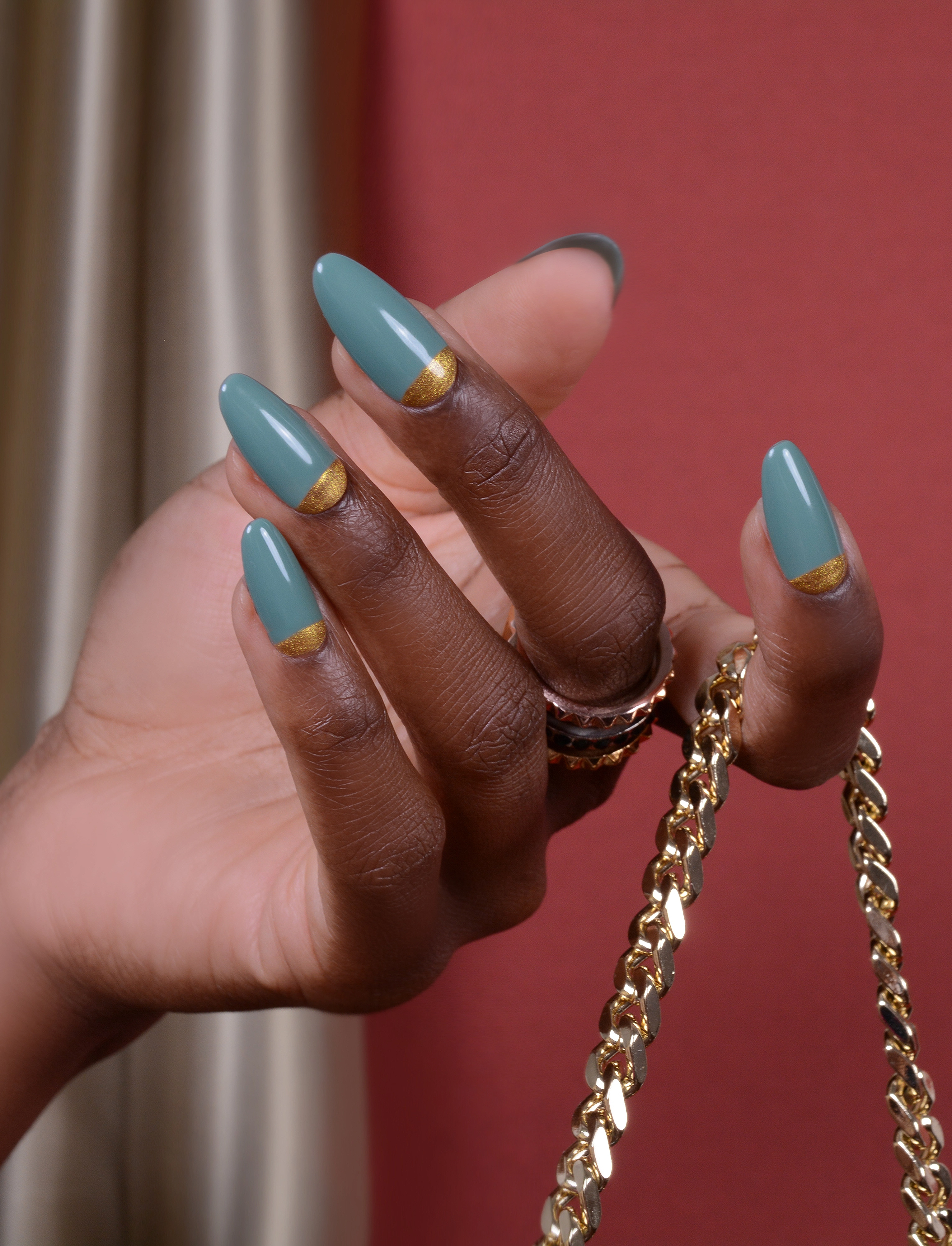 Le Mini Macaron - Single Gel Polish SMOKY MATCHA - makeup - smoky matcha - 5