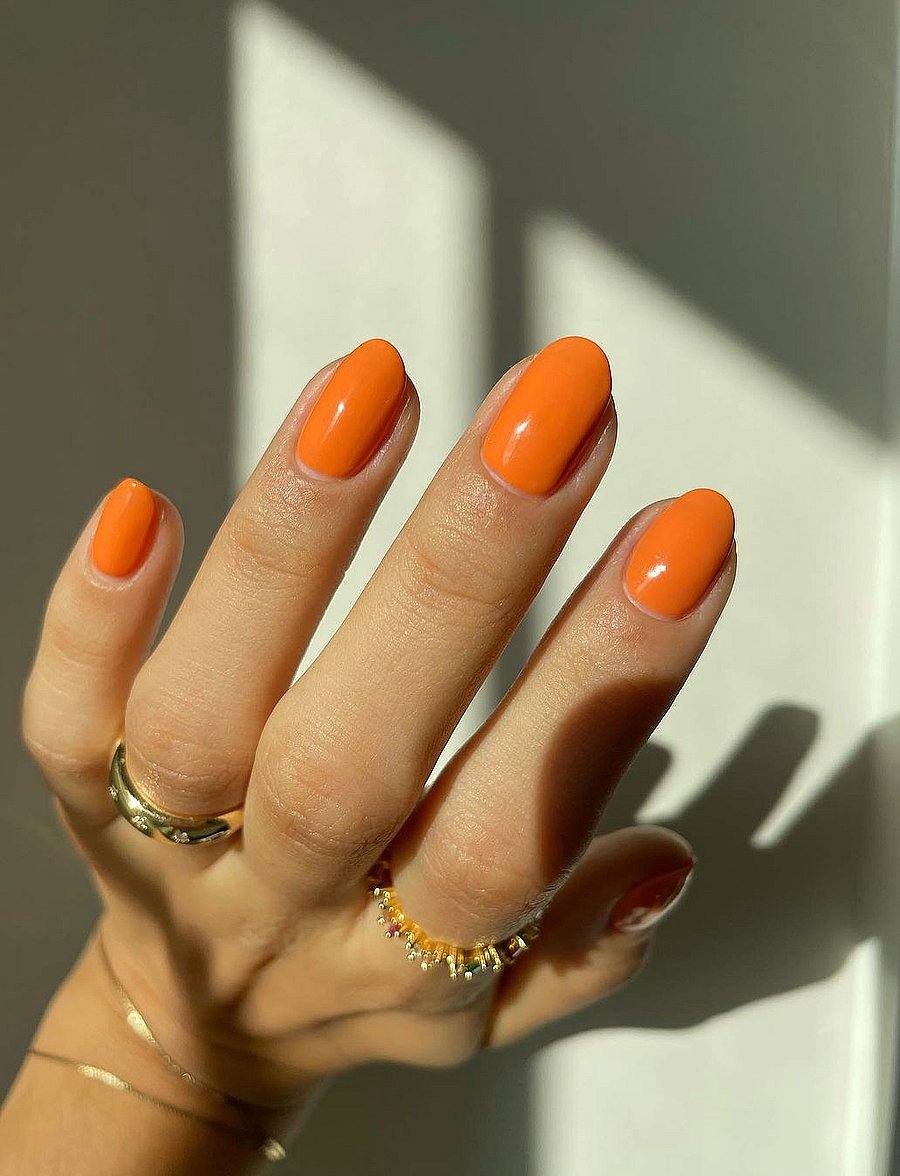 Le Mini Macaron - Single Gel Polish PAPAYA SORBET - makeup - papaya sorbet - 4