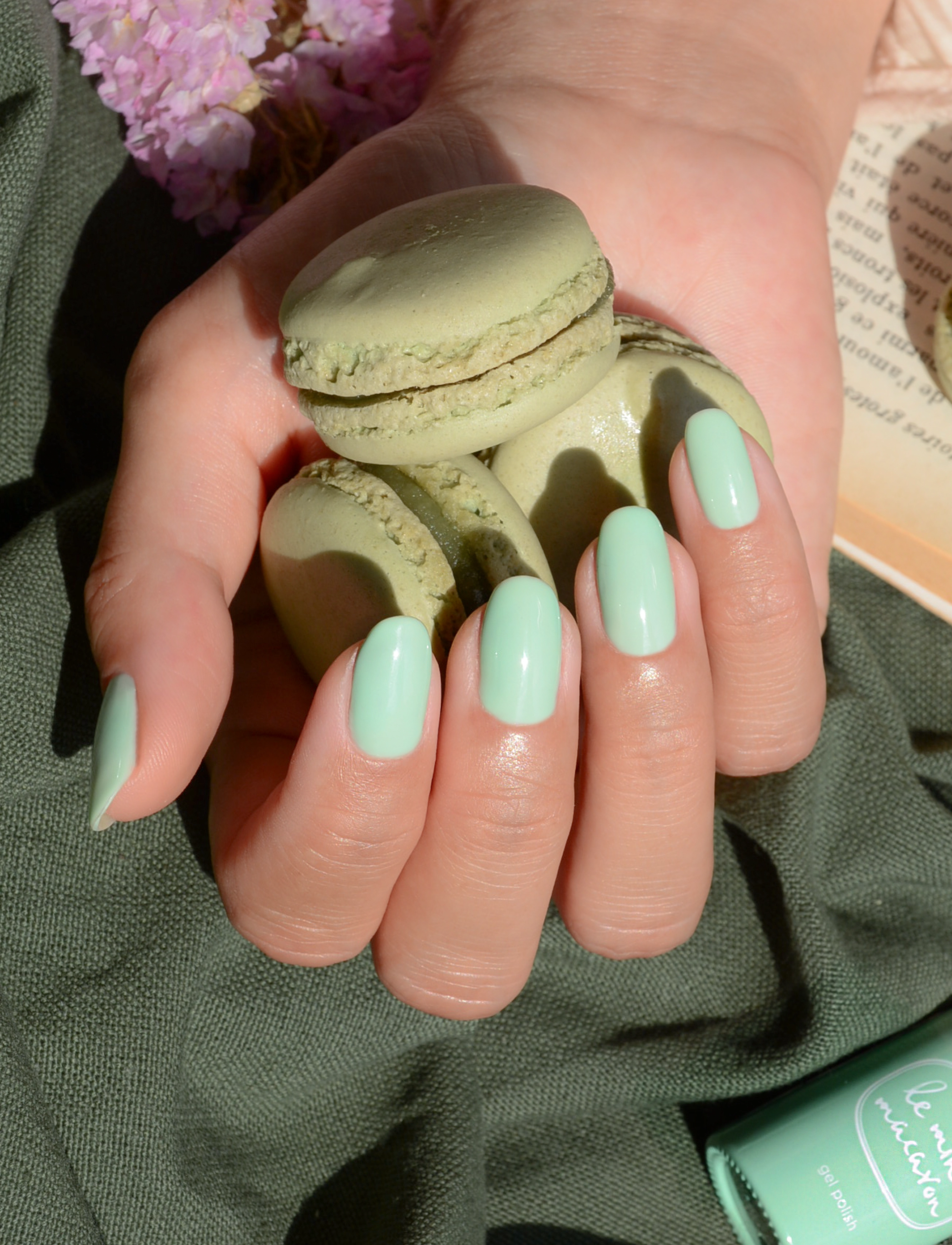 Le Mini Macaron - Single Gel Polish PISTACHIO - makeup - pistachio - 3