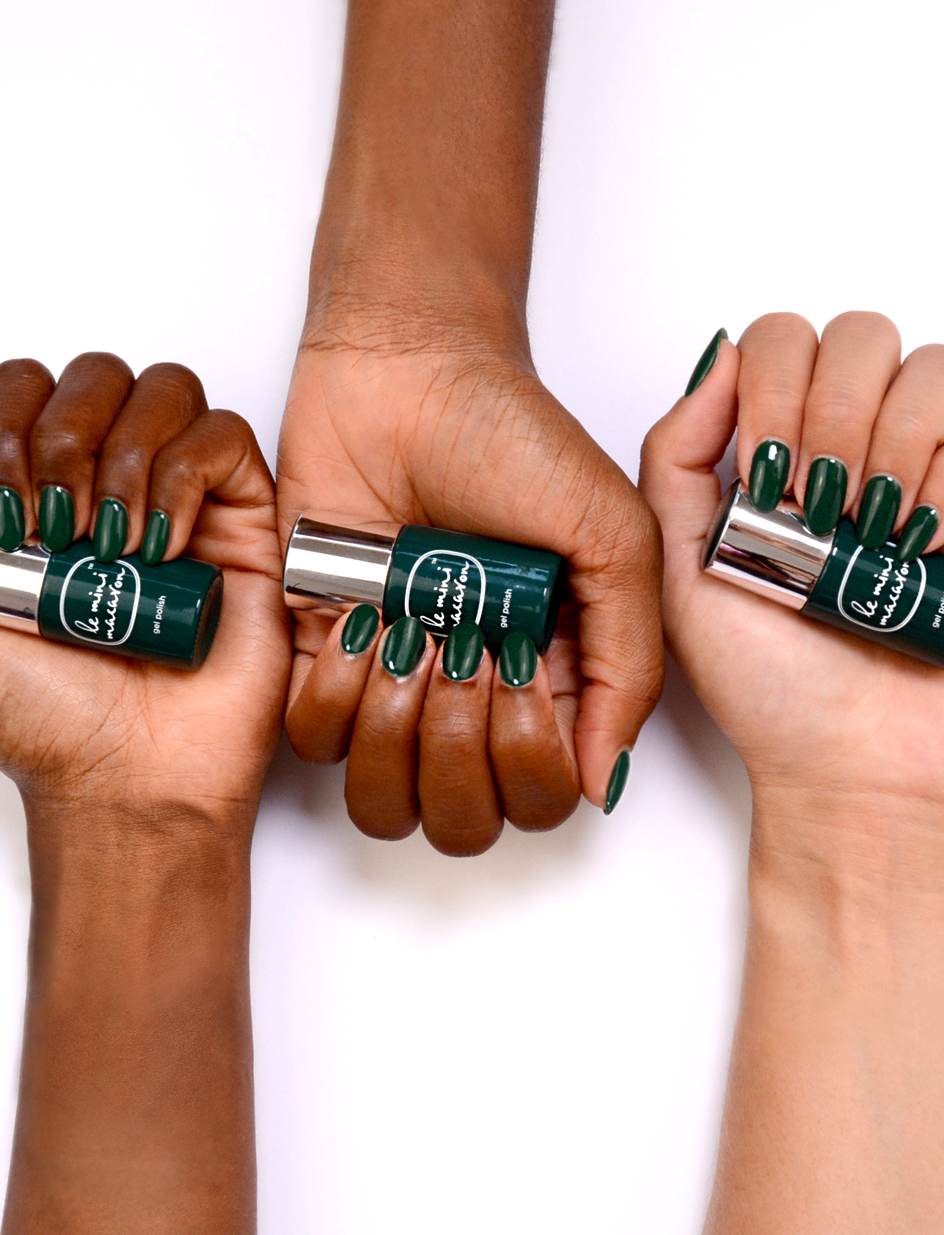 Le Mini Macaron - Single Gel Polish EMERALD GREEN - smink - emerald green - 2