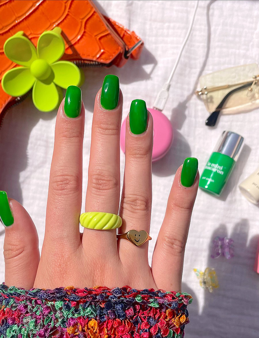 Le Mini Macaron - Single Gel Polish EVER GREEN - makeup - ever green - 0