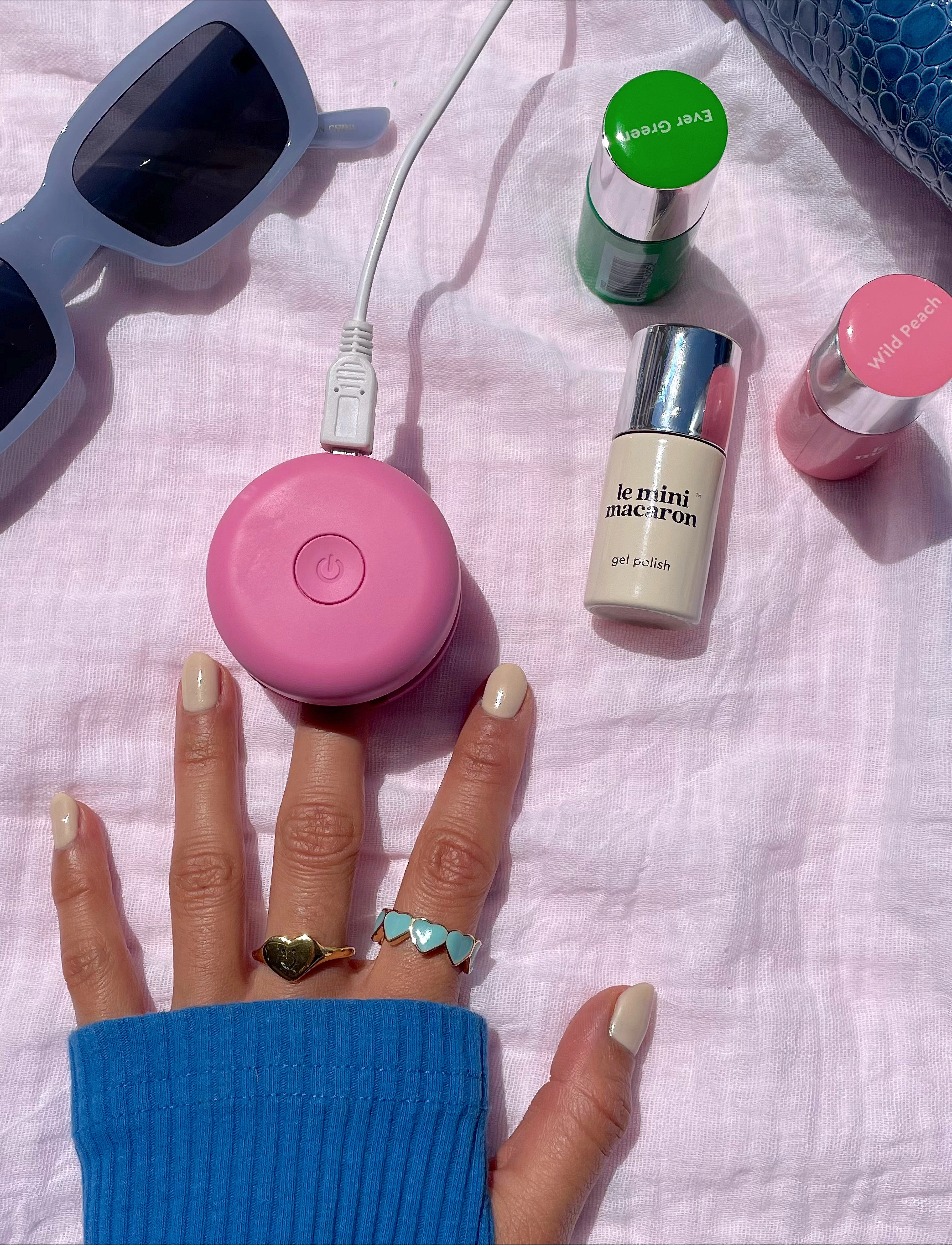 Le Mini Macaron - Single Gel Polish COTTON - makeup - cotton - 2