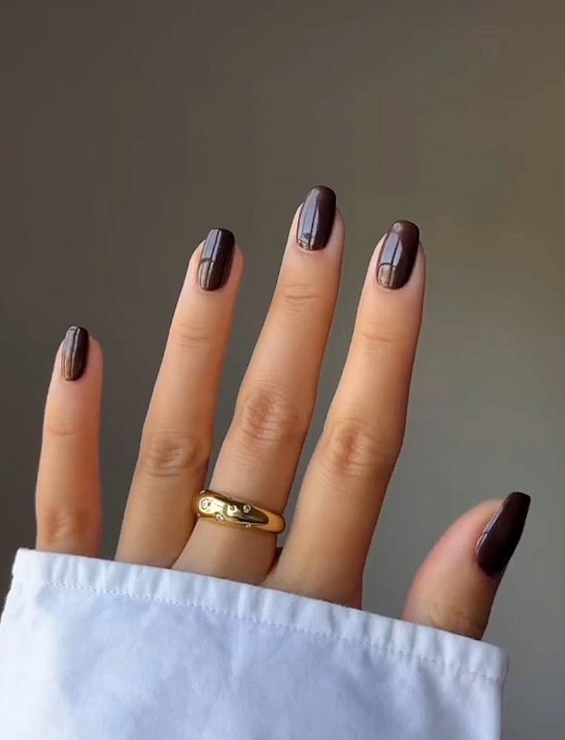 Le Mini Macaron - Single Gel Polish ESPRESSO - makeup - espresso - 2