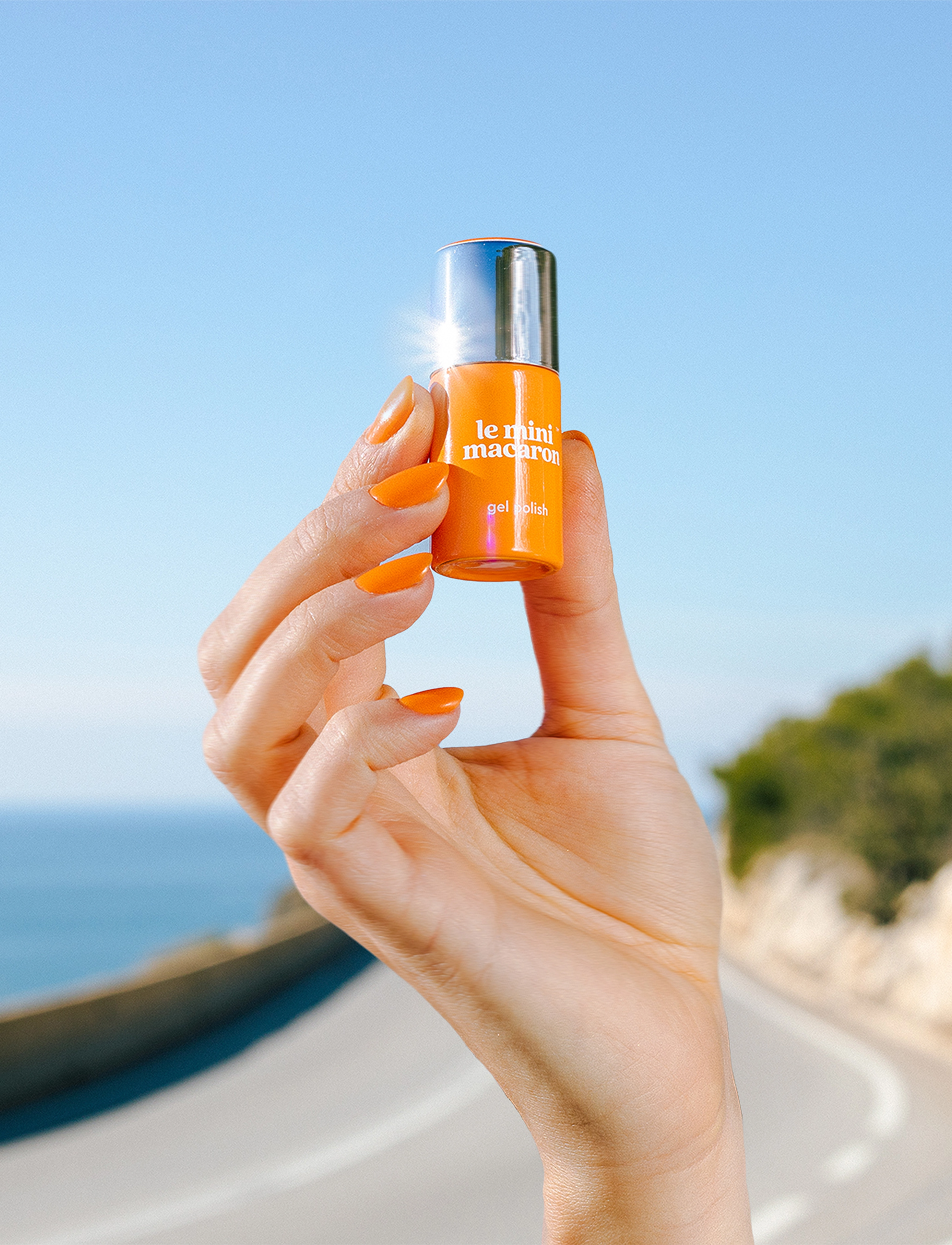 Le Mini Macaron Single Gel Polish Mango, 8.5 ml, Orange, Negle > Gelé-Neglelak, Dame