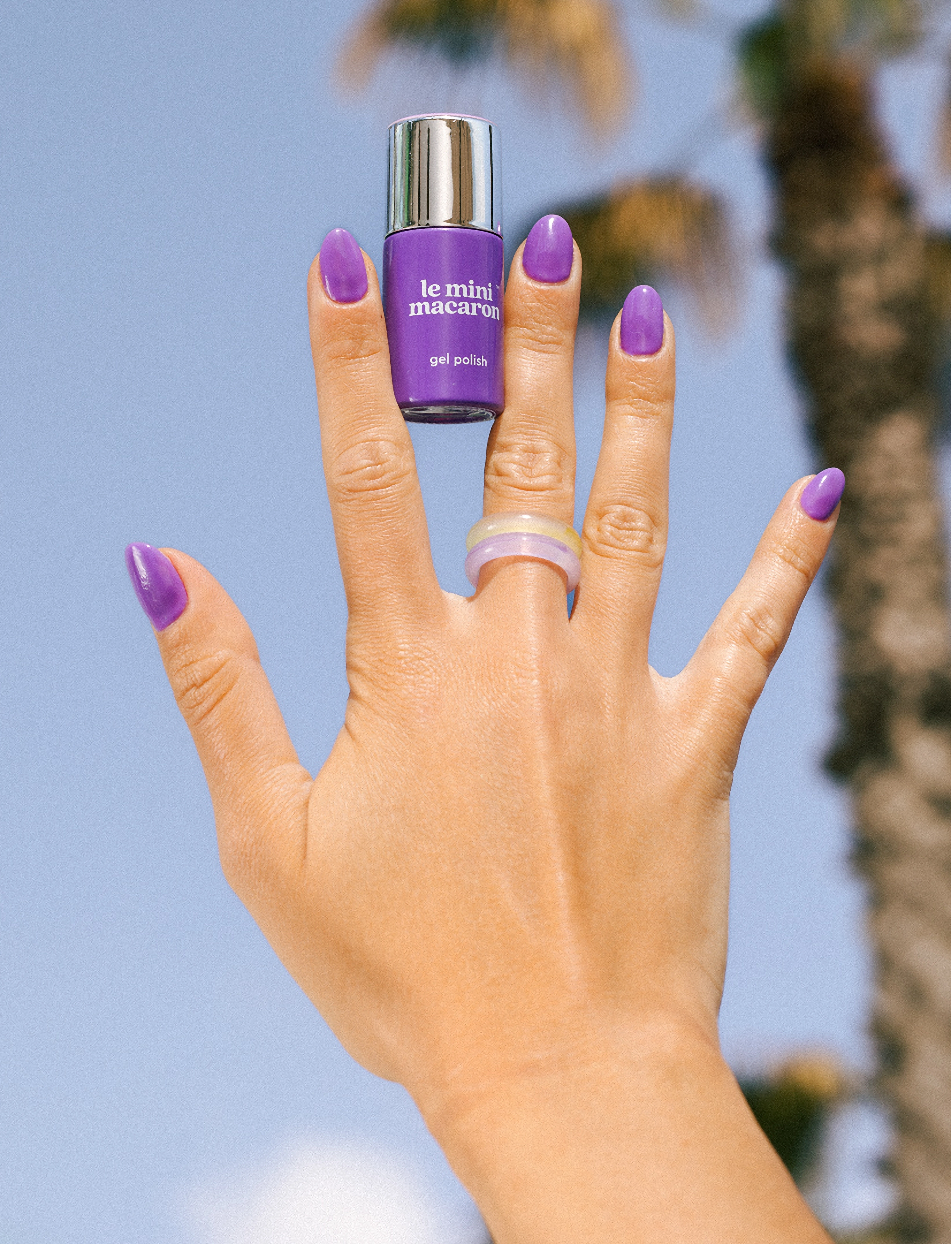 Le Mini Macaron Single Gel Polish Ultra Violet, 8.5 ml, Purple, Negle > Gelé-Neglelak, Dame