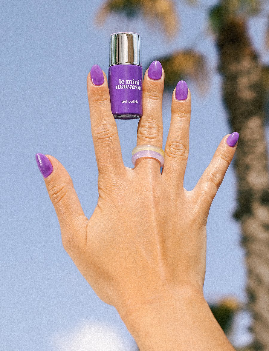 Le Mini Macaron - Single Gel Polish ULTRA VIOLET - makeup - ultra violet - 0