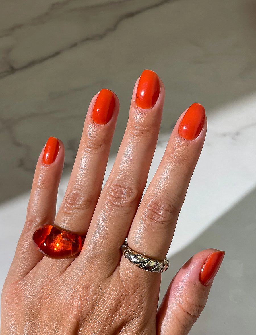 Le Mini Macaron - Single Gel Polish, Pumpkin Spice Latte - makeup - pumpkin spice latte - 3