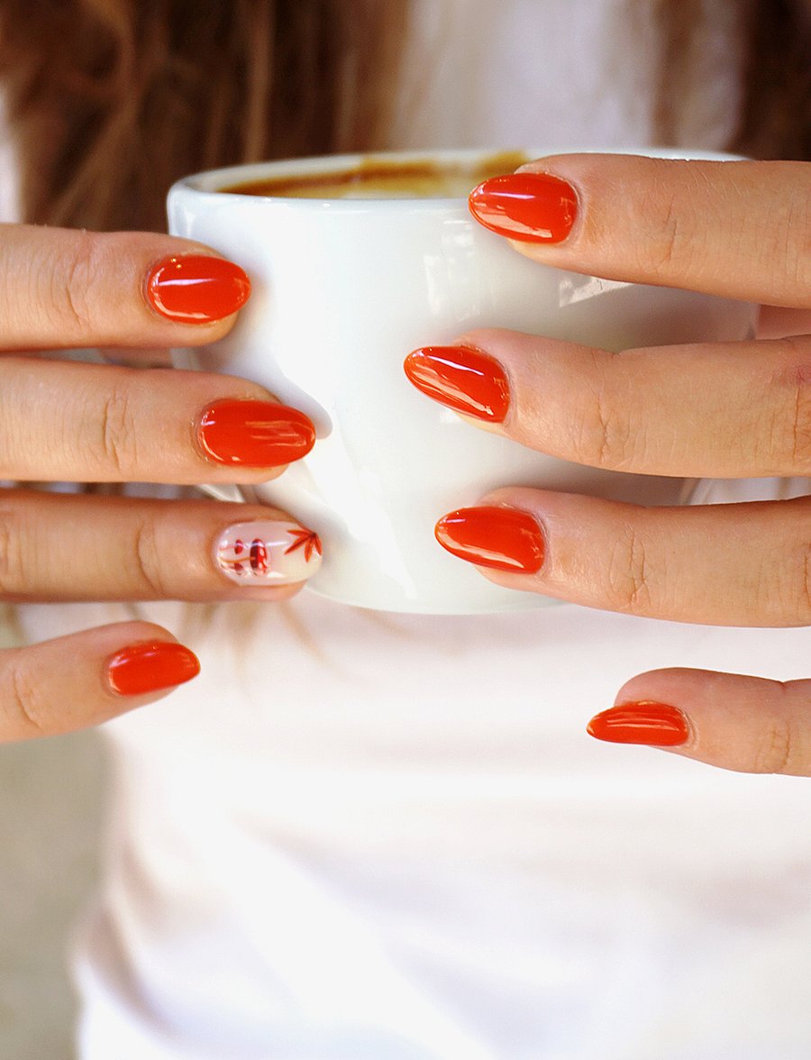 Le Mini Macaron - Single Gel Polish, Pumpkin Spice Latte - makeup - pumpkin spice latte - 4