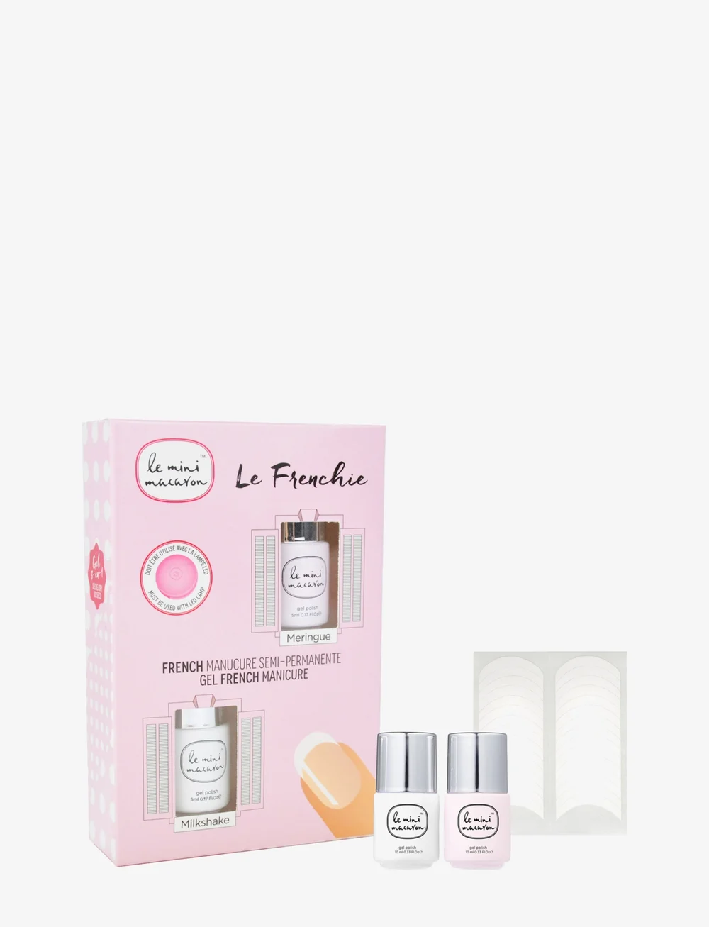 Le Mini Macaron - French Gel Manicure Kit LE FRENCHIE, CLASSIC - geelmaniküüri komplektid - le frenchie, classic - 2