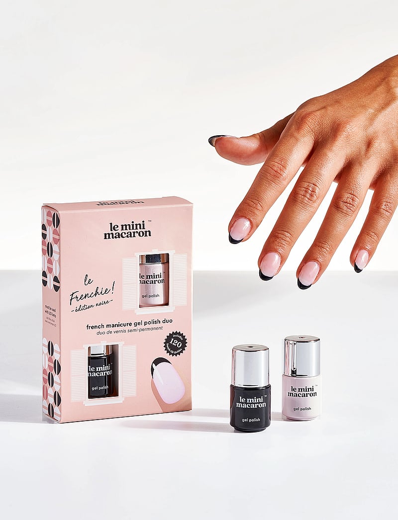 Le Mini Macaron - French Gel Manicure Kit LE FRENCHIE, NOIR EDITION - makeup - le frenchie, noir edition - 3