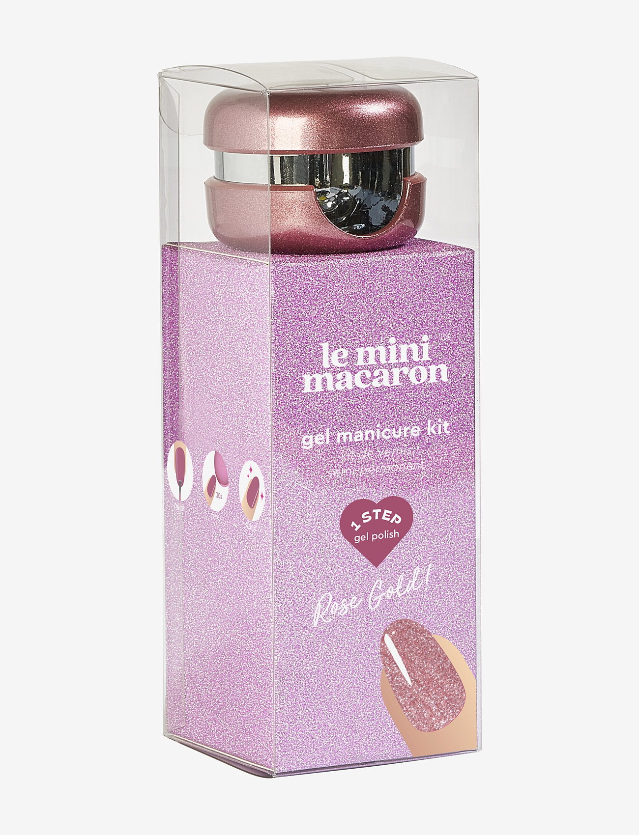 Le Mini Macaron - Gel Manicure Kit ROSE GOLD - makeup - rose gold - 1