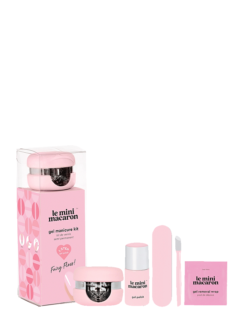Le Mini Macaron - Gel Manicure Kit FAIRY FLOSS - makeup - fairy floss - 0