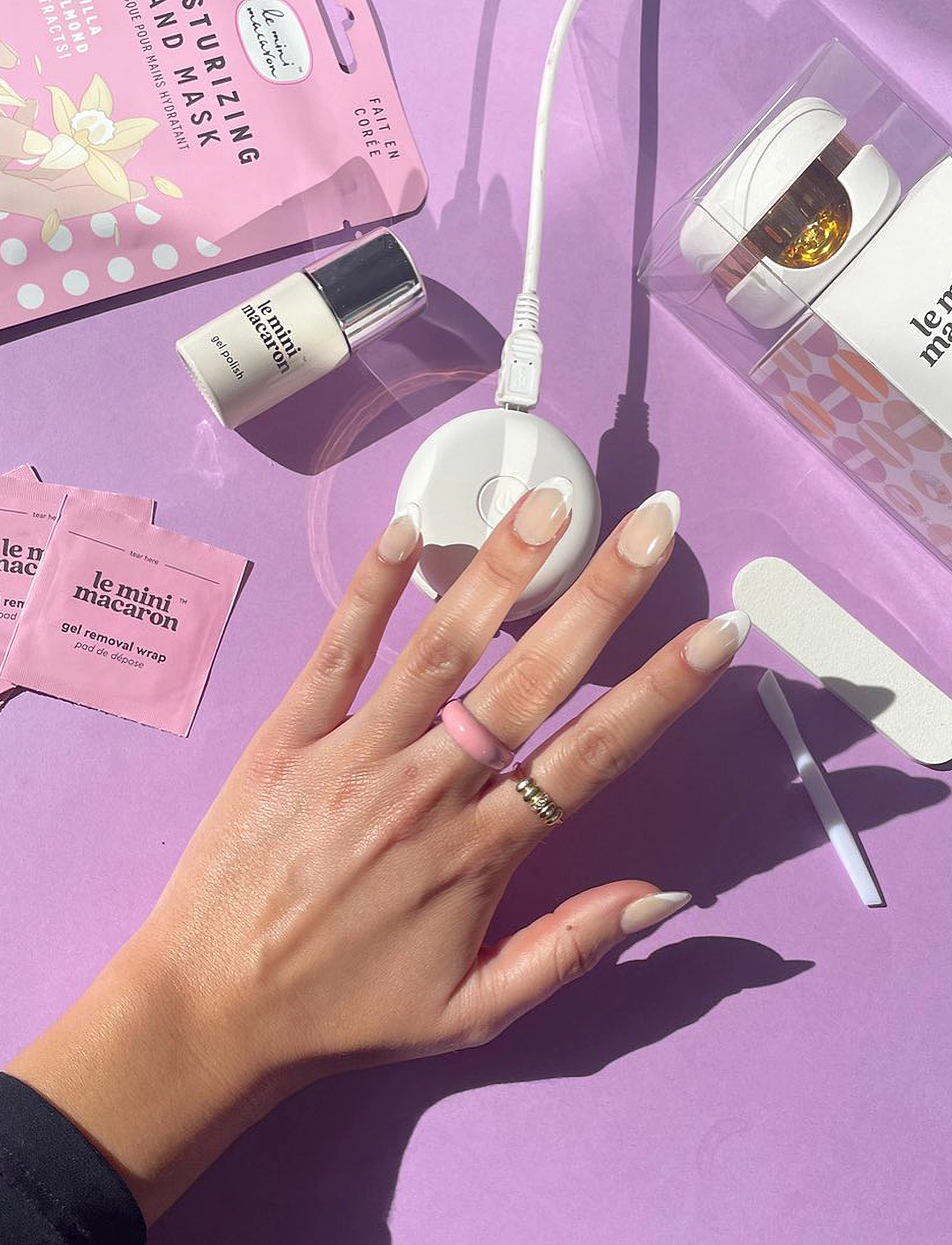 Le Mini Macaron - Gel Manicure Kit MILKSHAKE - sminke - milkshake - 4
