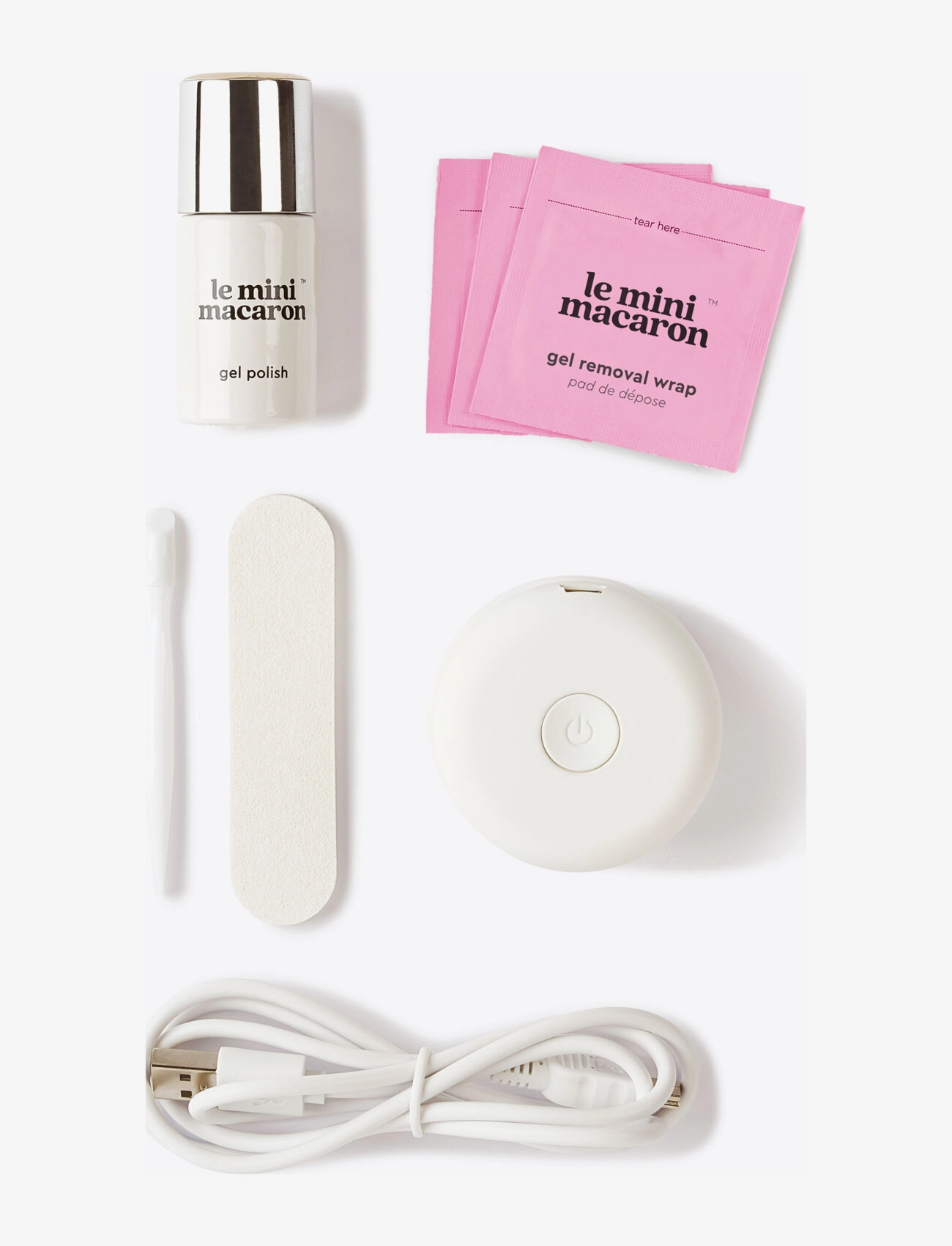 Le Mini Macaron - Gel Manicure Kit MILKSHAKE - sminke - milkshake - 2