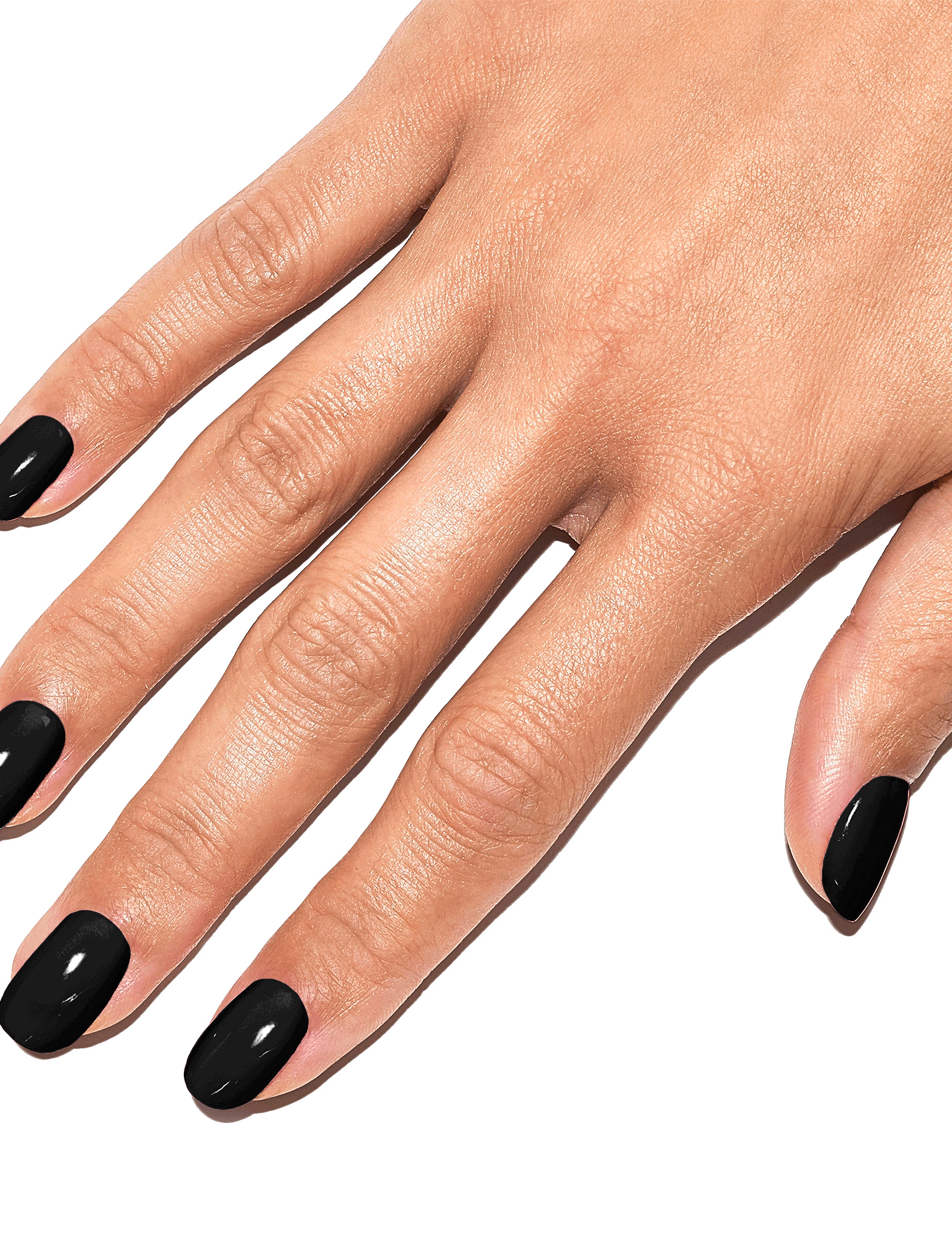 Le Mini Macaron Gel Manicure Kit Licorice, One Size, Black, Negle > Gelé-Neglelak, Dame