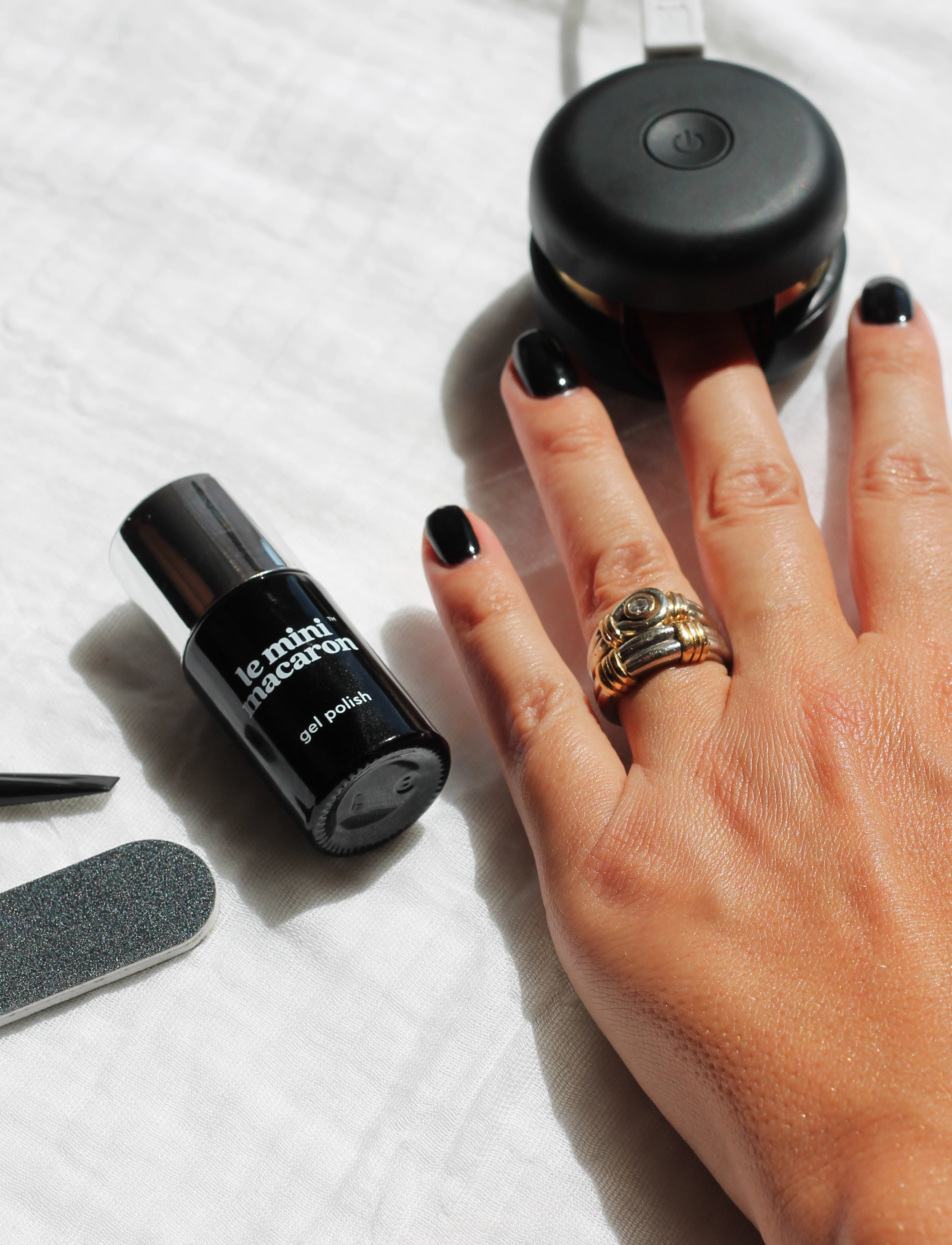 Le Mini Macaron - Gel Manicure Kit LICORICE - smink - licorice - 5