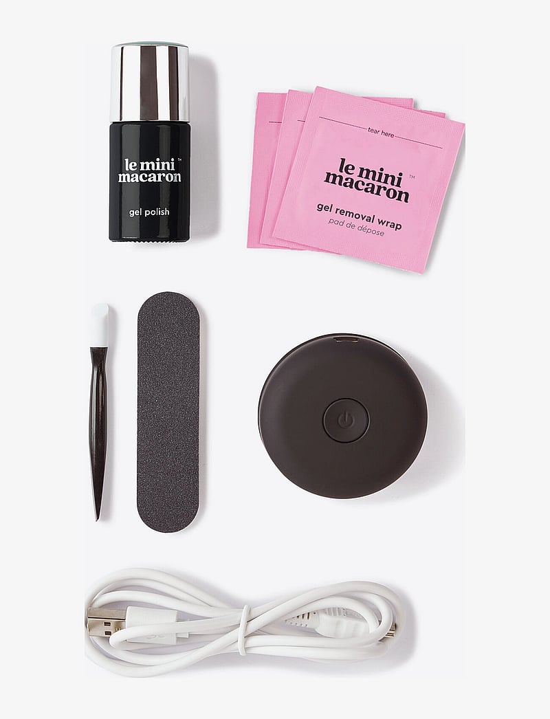 Le Mini Macaron - Gel Manicure Kit LICORICE - makeup - licorice - 3