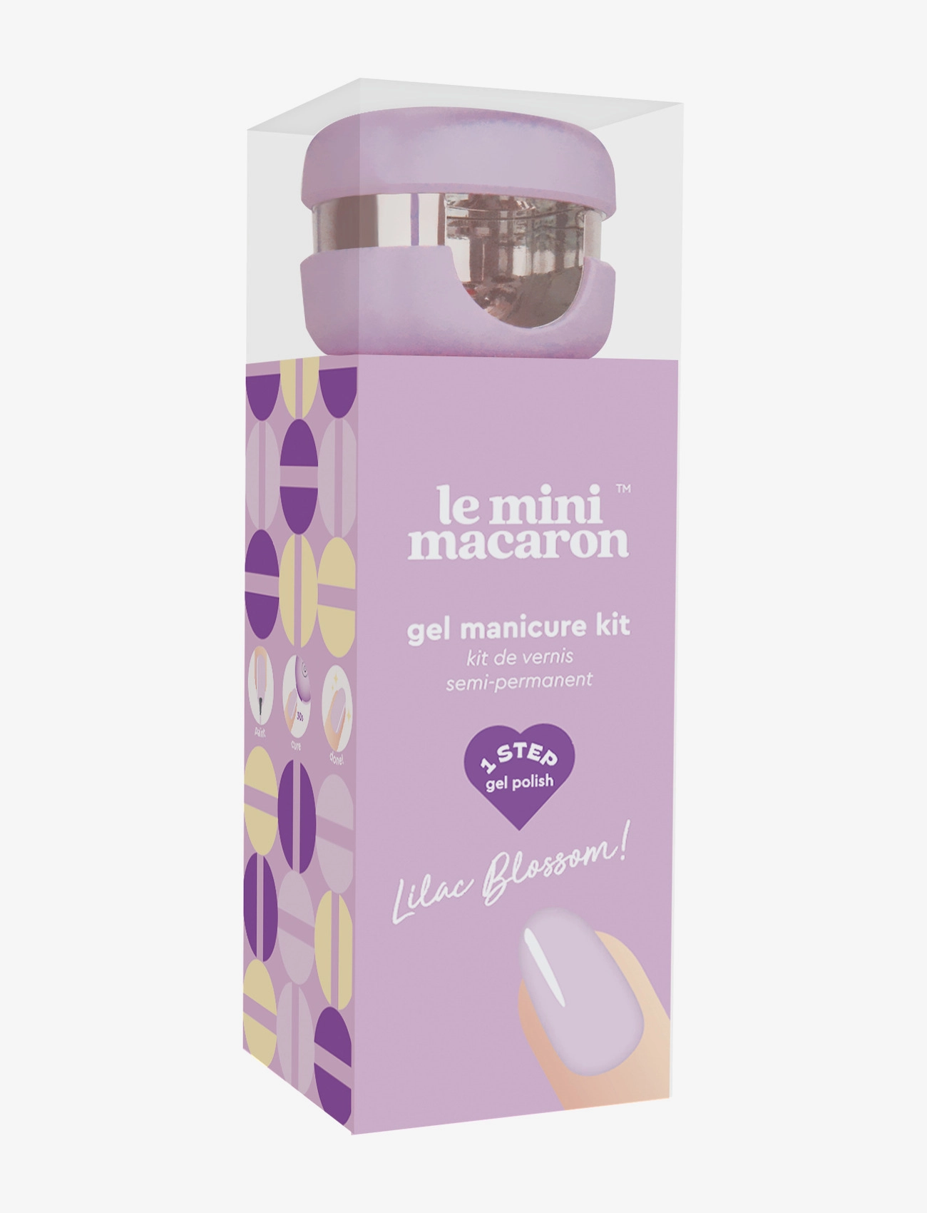 Le Mini Macaron Gel Manicure Kit LILAC BLOSSOM - Mæðradagsgjafir - LILAC BLOSSOM / purple