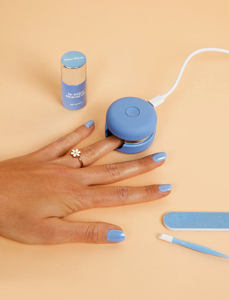 Le Mini Macaron - Gel Manicure Kit FLEUR BLEUE - makeup - fleur bleue - 0