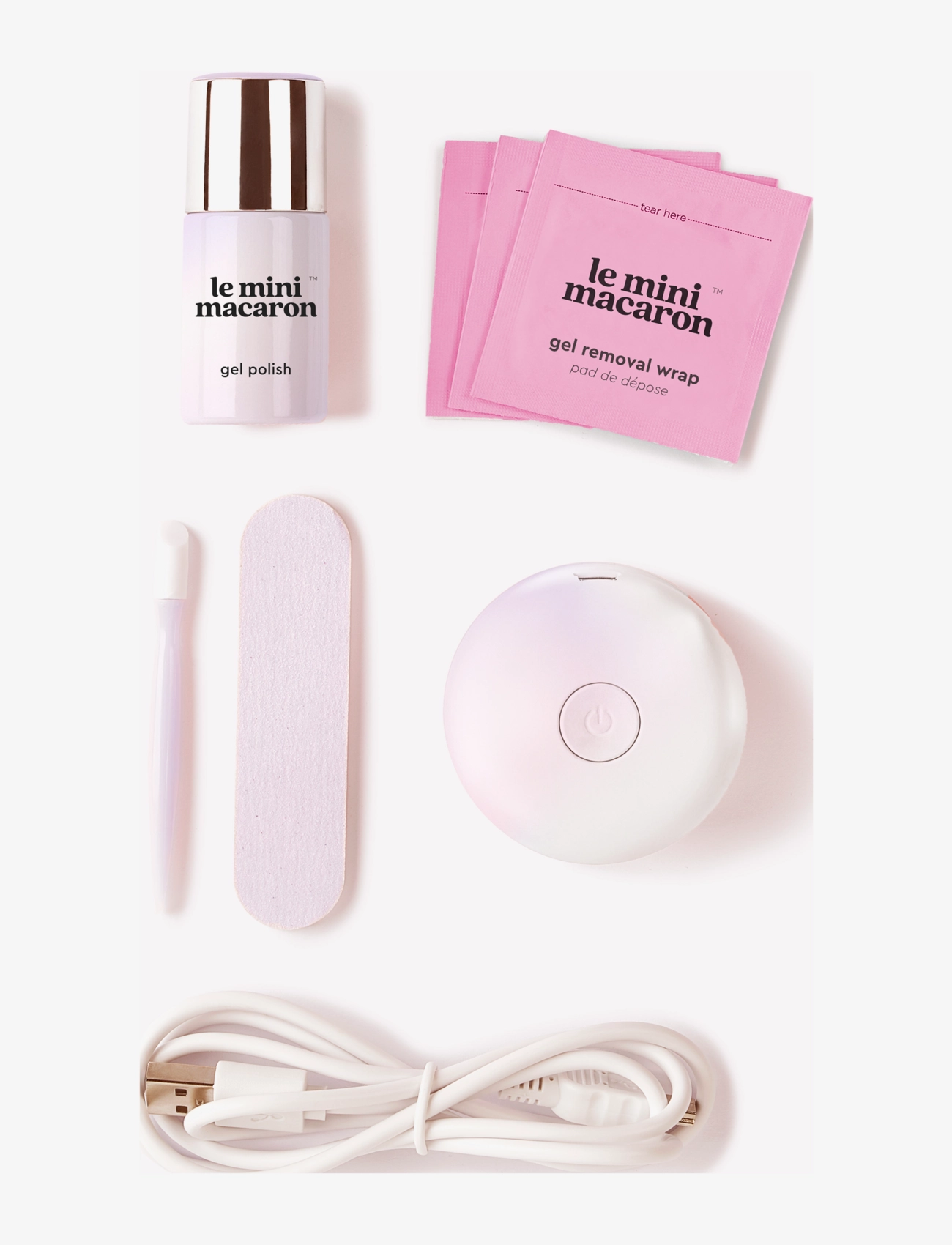 Le Mini Macaron - Gel Manicure Kit PEARLESCENCE - smink - pearlescence - 3