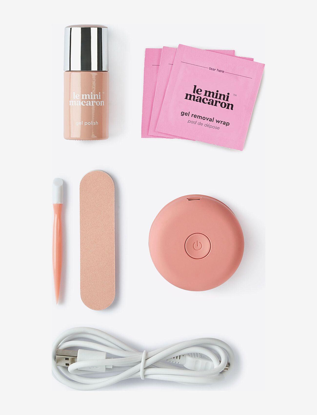 Le Mini Macaron - Gel Manicure Kit  PRALINE - makeup - praline - 3