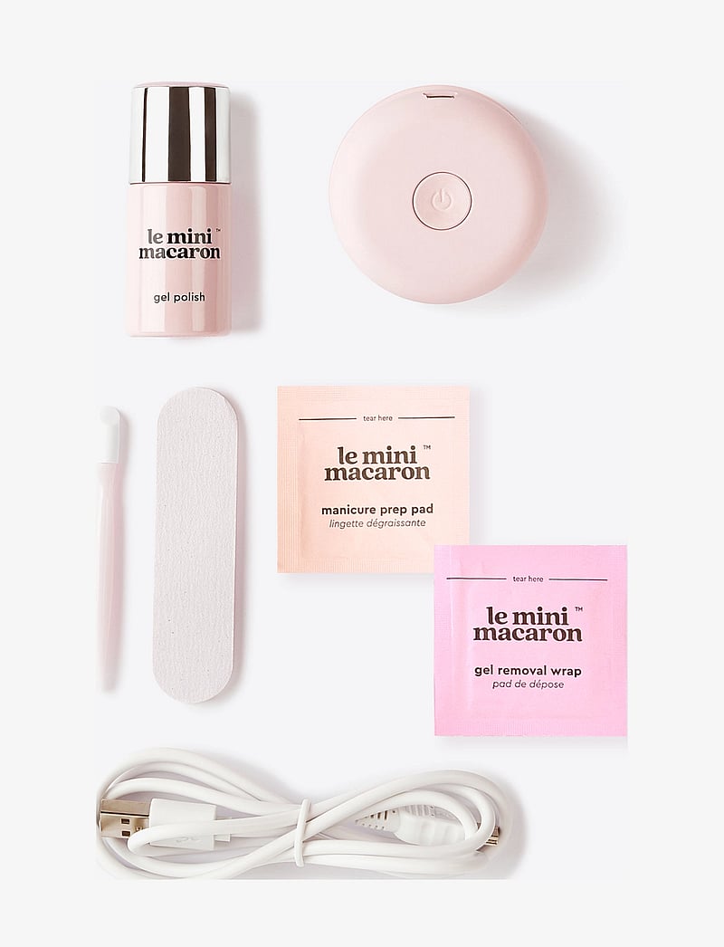 Le Mini Macaron - Gel Manicure Kit, Coconut Yogurt - makeup - coconut yogurt - 3