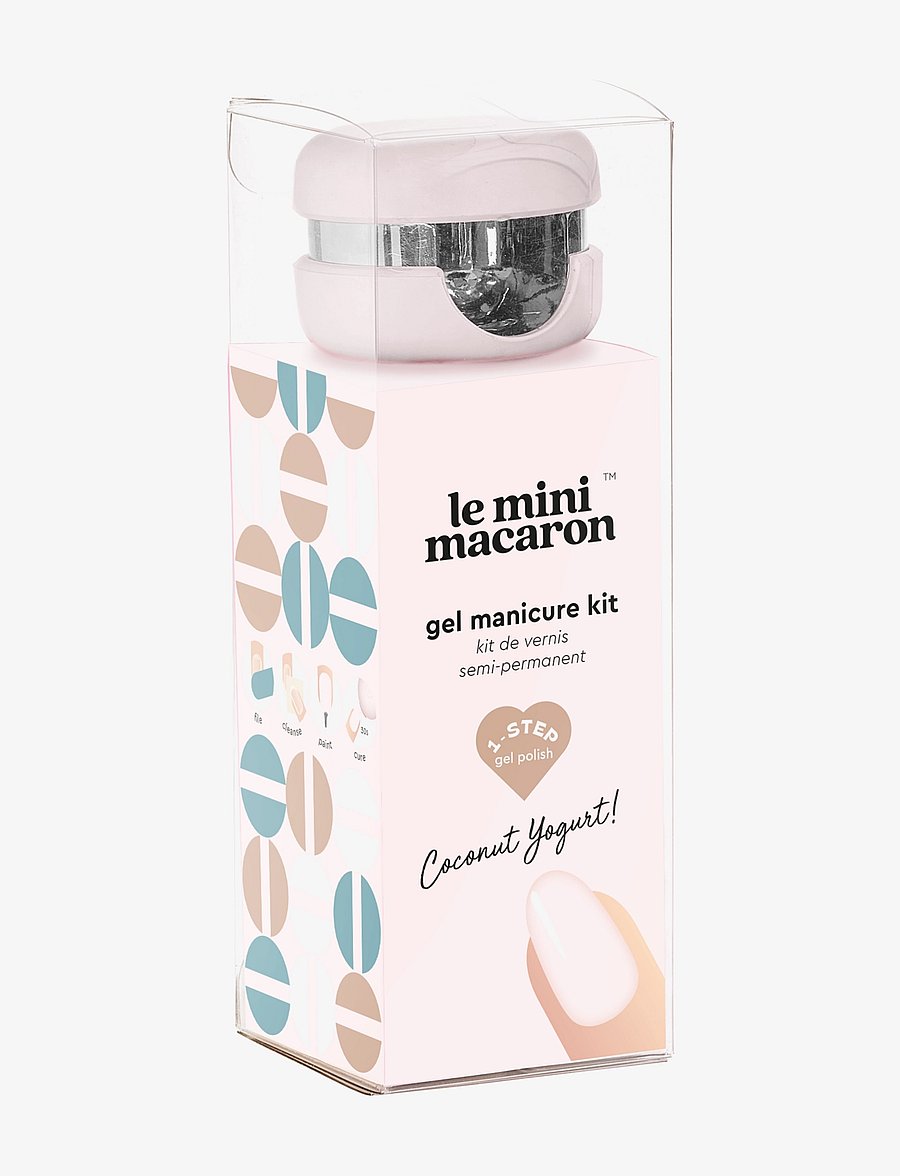 Le Mini Macaron - Gel Manicure Kit, Coconut Yogurt - makeup - coconut yogurt - 4