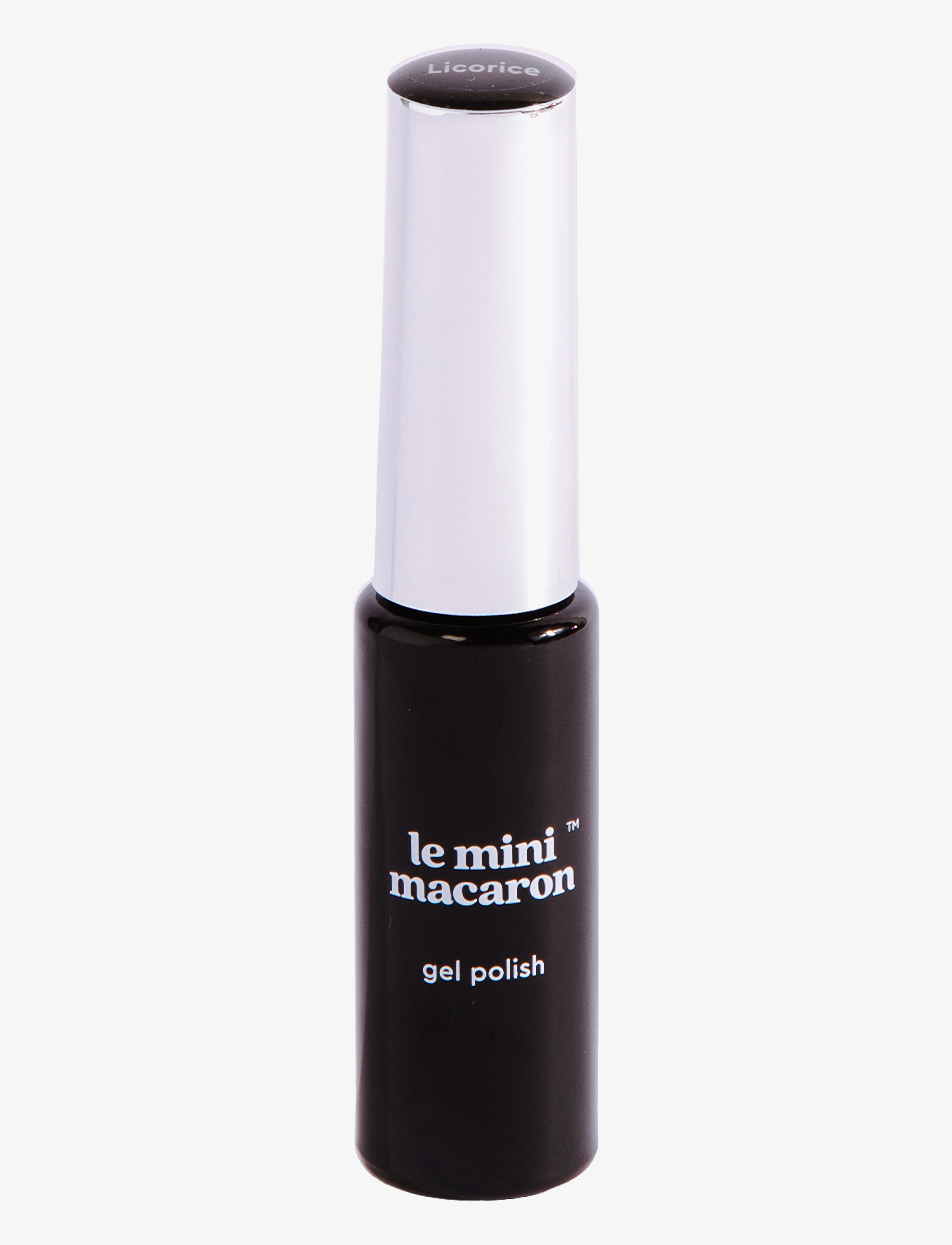 Le Mini Macaron Le Gel Liner Licorice, Gel Neglelak, Sort, Str: 6 ml