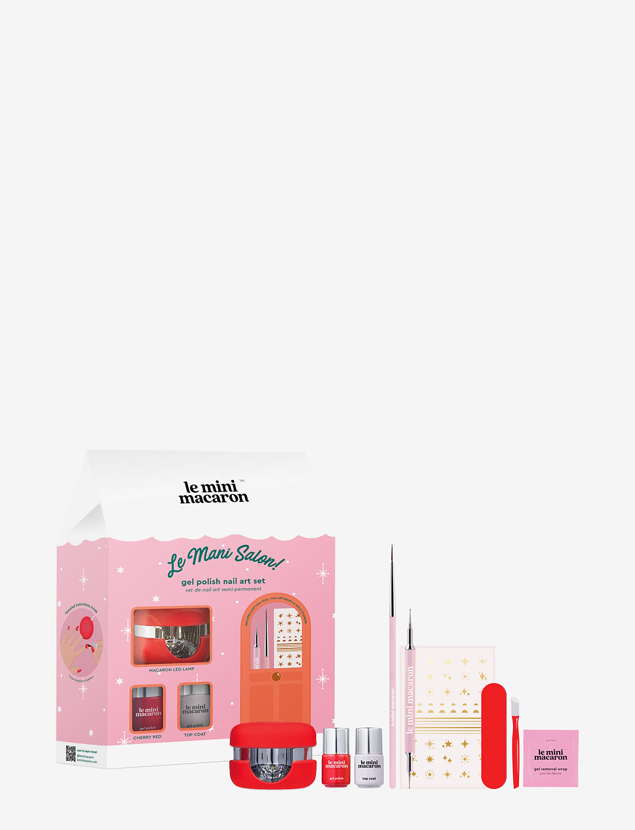 Le Mini Macaron - Gel Manicure Kit LE MANI SALON, NAIL ART SET - förðunarvörur - le mani salon, nail art set - 3