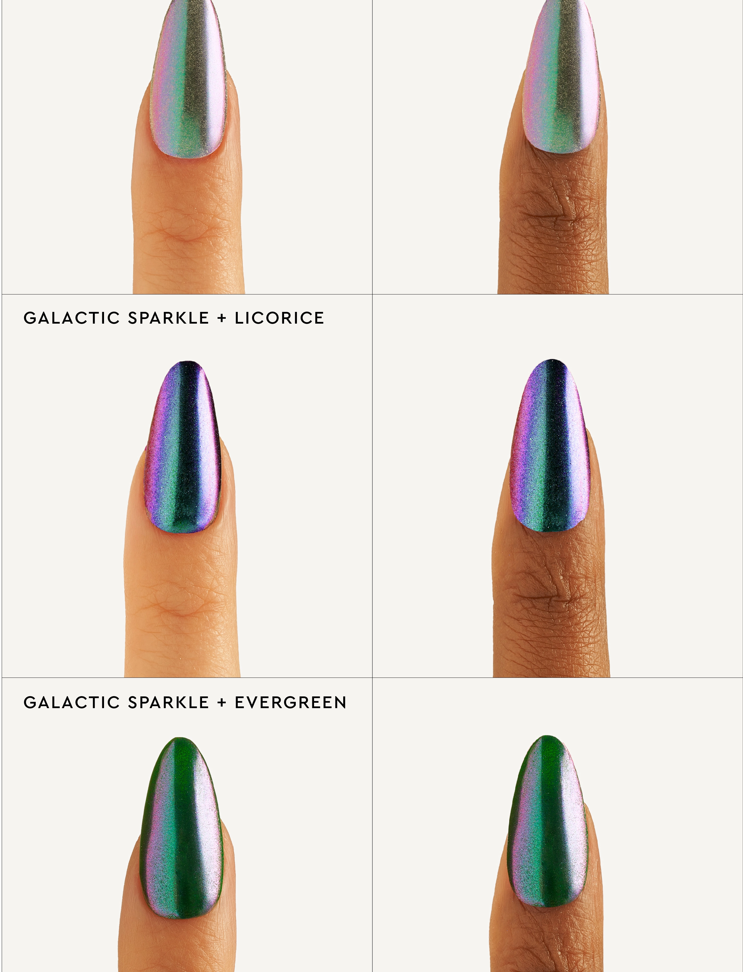 Le Mini Macaron - Liquid Nail Powder, Galactic Sparkle - makeup - galactic sparkle, stardust collection - 3