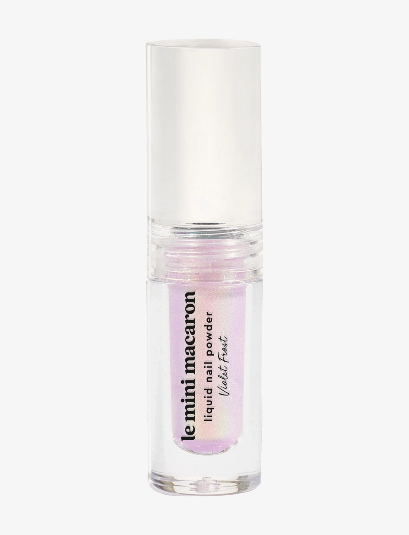 Le Mini Macaron Liquid Nail Powder, Violet Frost, Gel Neglelak, Nude, Str: 2 ML