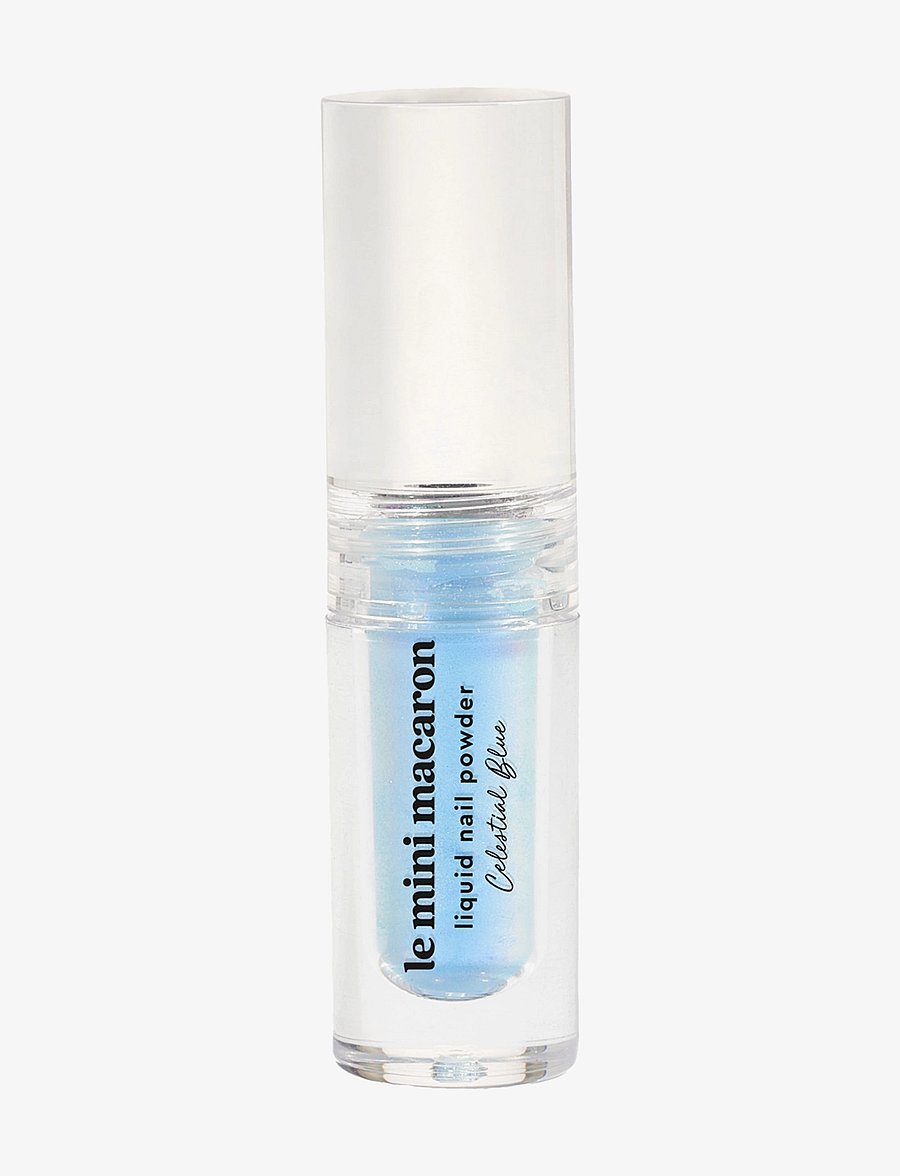 Le Mini Macaron - Liquid Nail Powder, Celestial Blue - makeup - celestial blue, stardust collection - 1