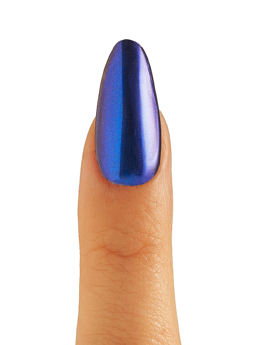 Le Mini Macaron - Liquid Nail Powder, Celestial Blue - makeup - celestial blue, stardust collection - 0