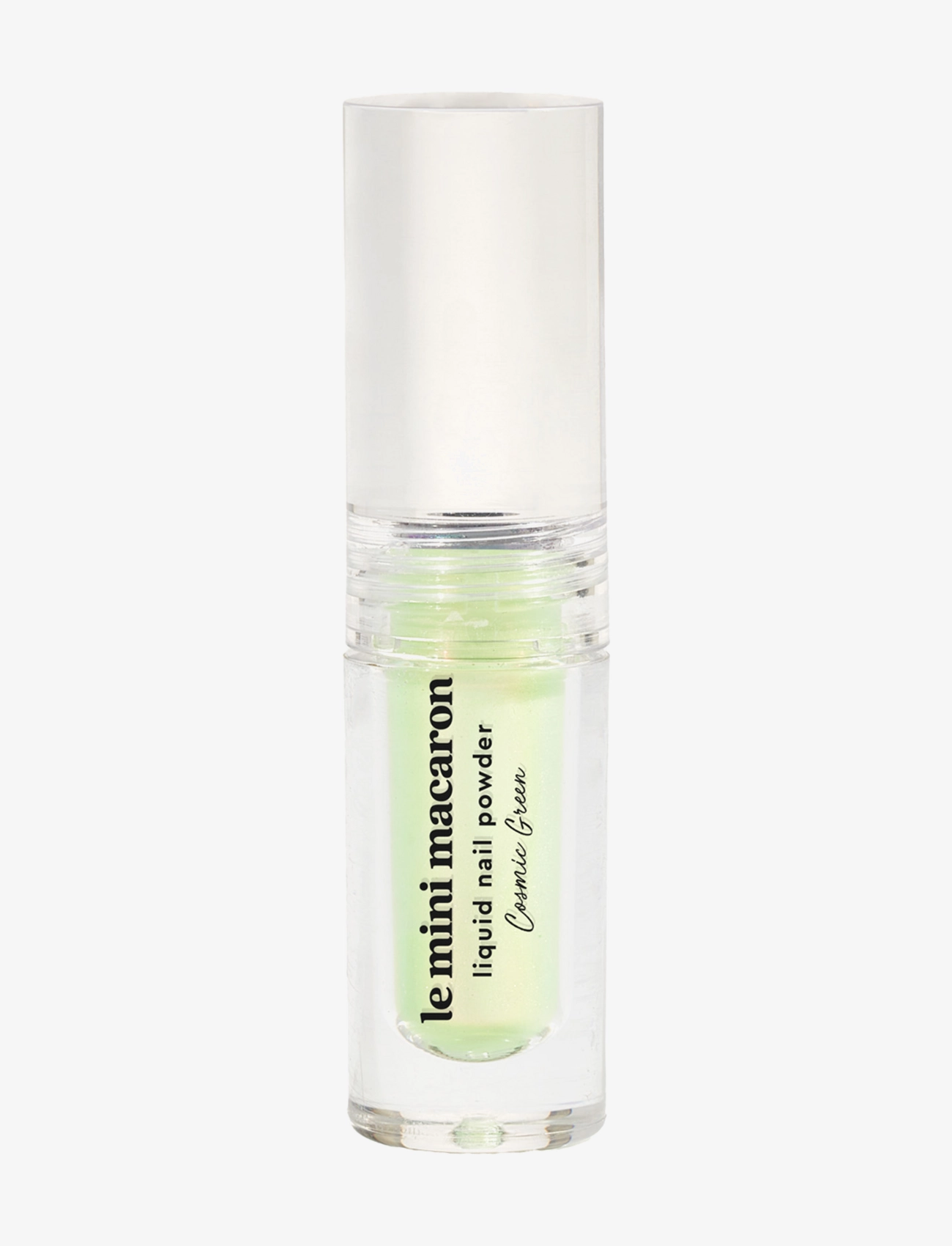 Le Mini Macaron Liquid Nail Powder, Cosmic Green, Gel Neglelak, Nude, Str: 2 ML