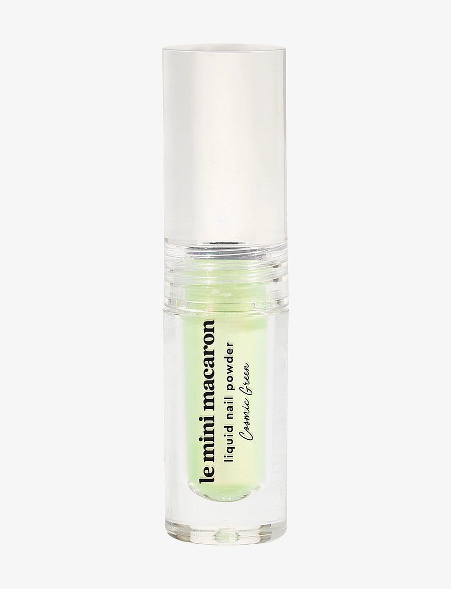 Le Mini Macaron - Liquid Nail Powder, Cosmic Green - makeup - cosmic green, stardust collection - 1