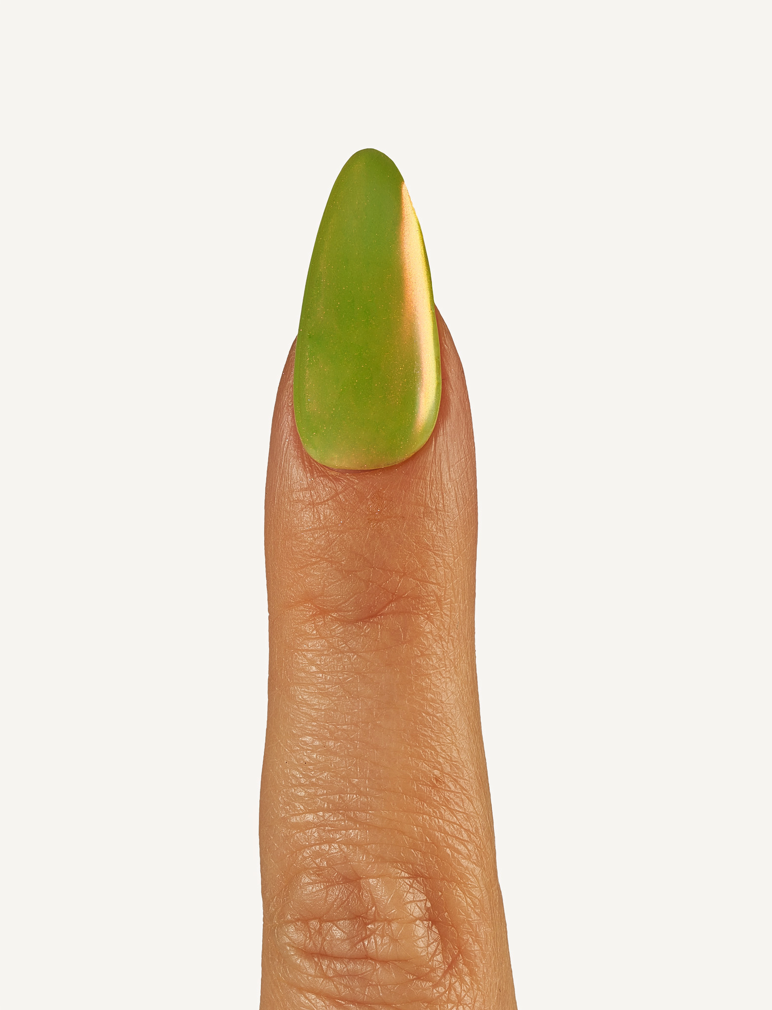 Le Mini Macaron Liquid Nail Powder, Cosmic Green, 2 ml, Nude, Negle > Gelé-Neglelak, Dame