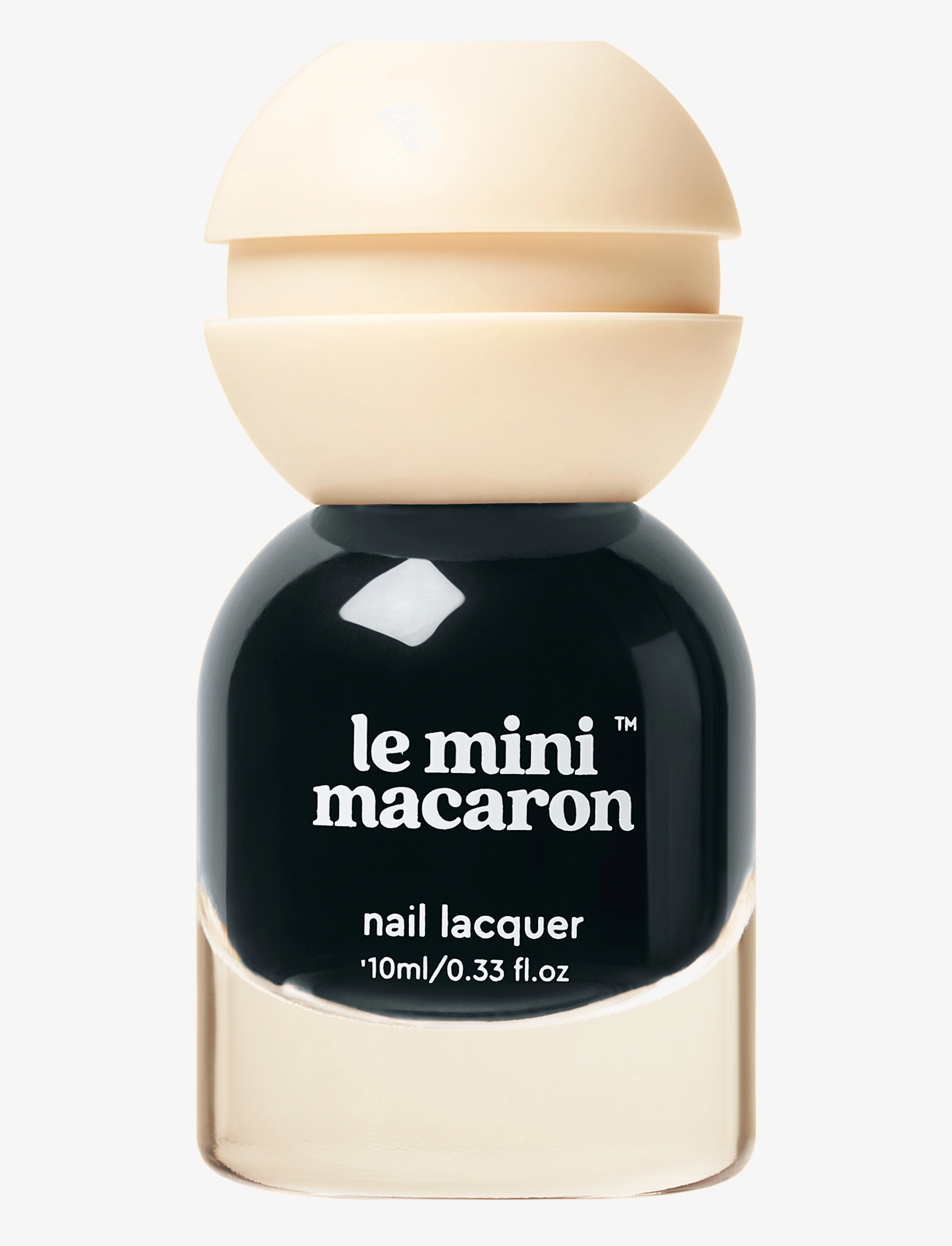 Le Mini Macaron Le Sweet, Nail Polish, Neglelak, Sort, Str: 10 ML