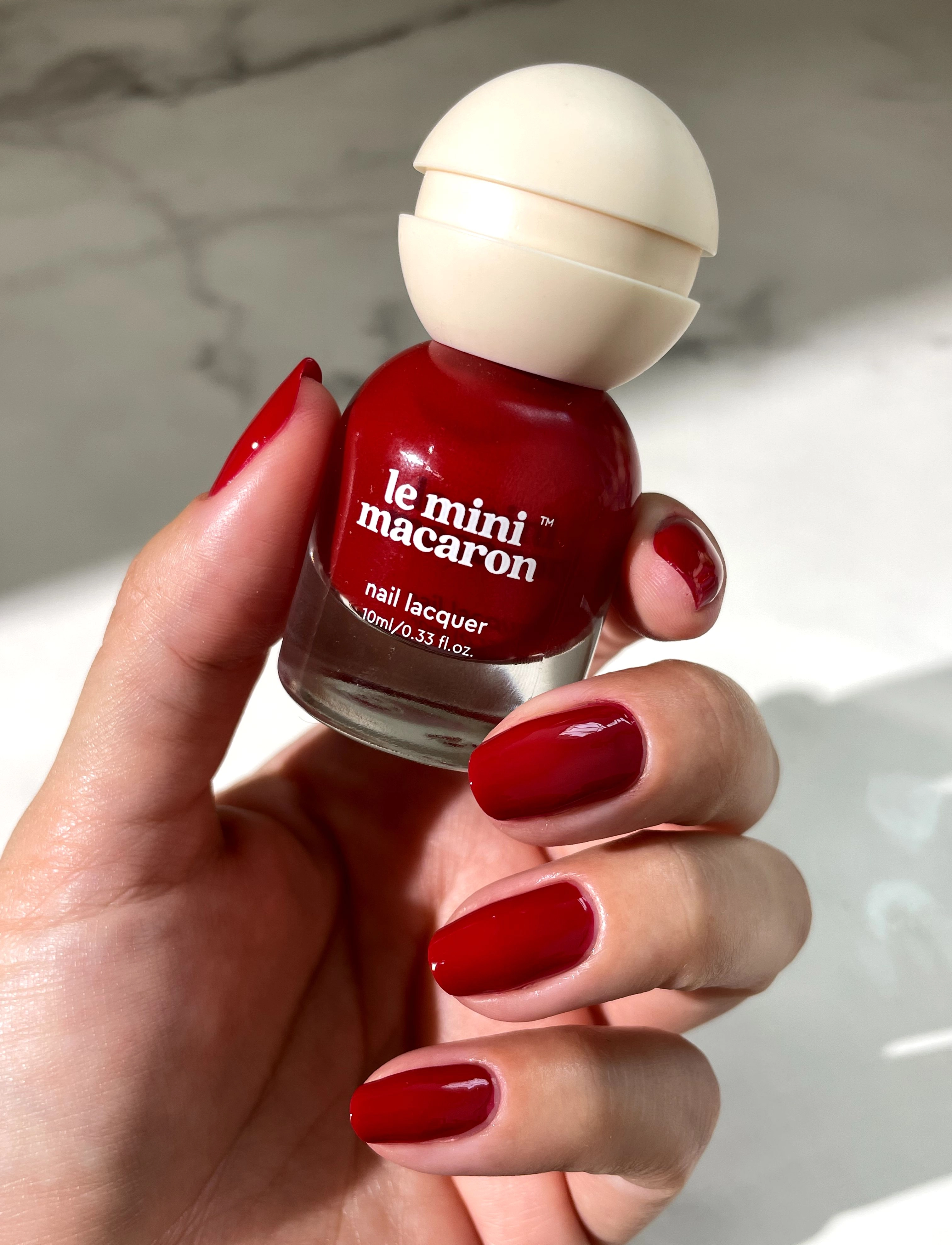 Le Mini Macaron - Le Sweet, Nail Polish - smink - pomegranate - 4
