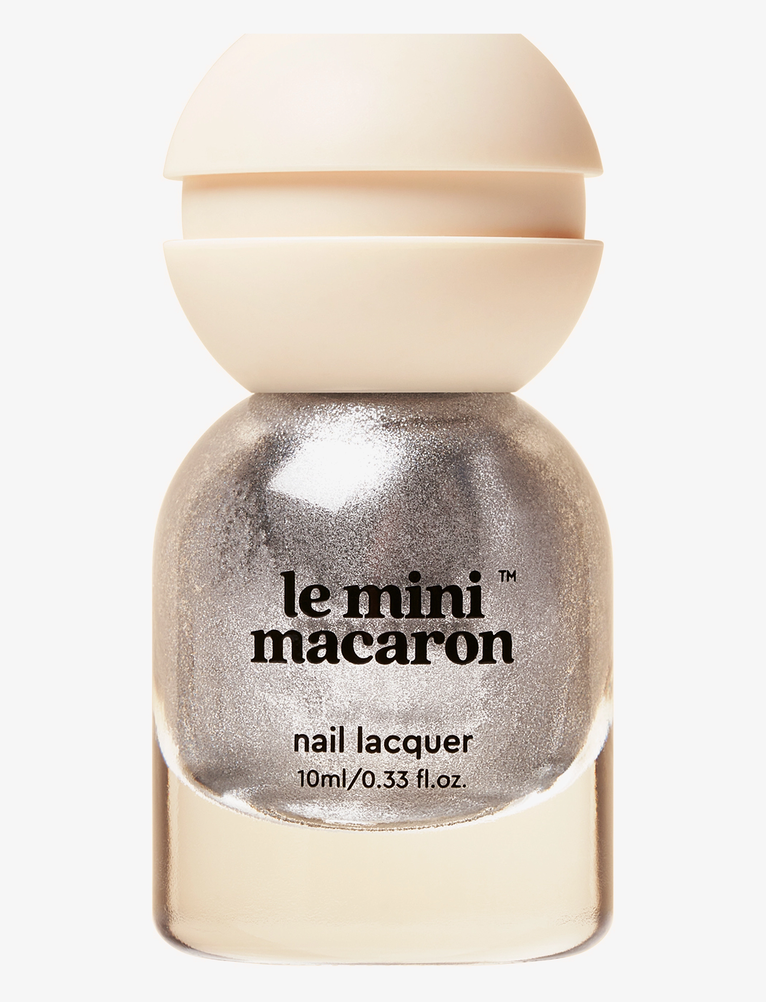 Le Mini Macaron Le Sweet, Nail Polish, Neglelak, Sølv, Str: 10 ML