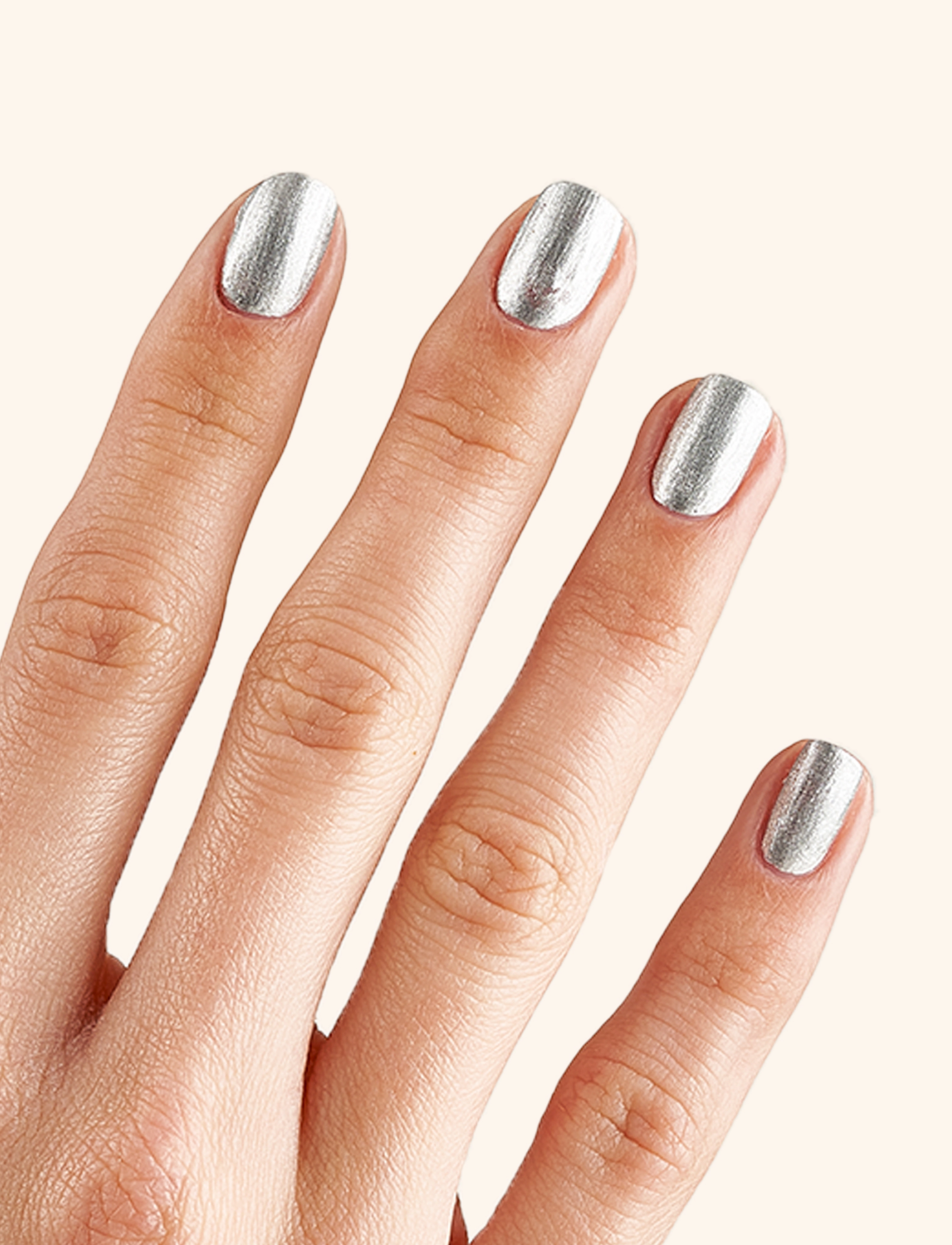Le Mini Macaron Le Sweet, Nail Polish, 10 ml, Silver, Negle > Neglelak, Dame