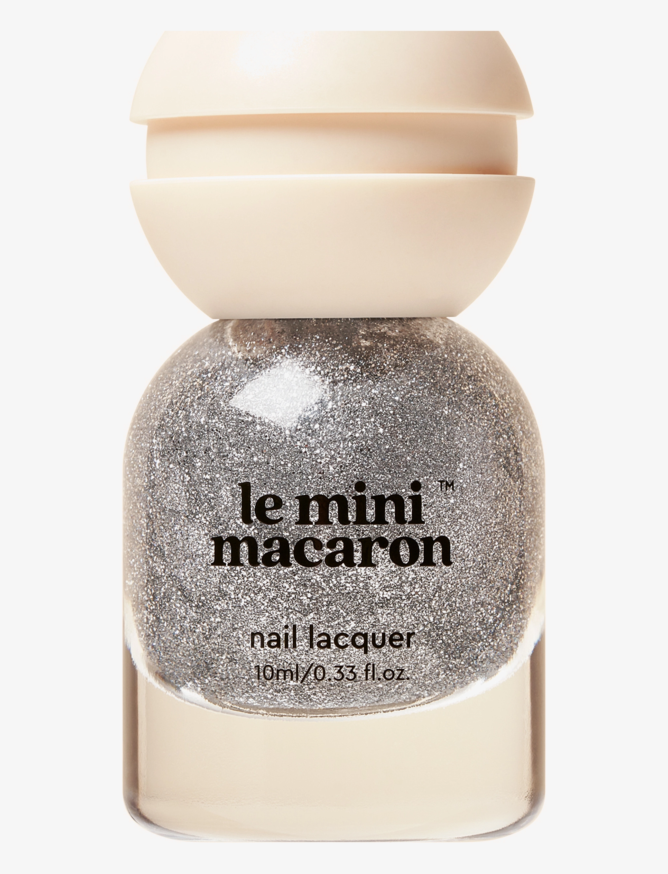 Le Mini Macaron Le Sweet, Nail Polish, Neglelak, Sølv, Str: 10 ML