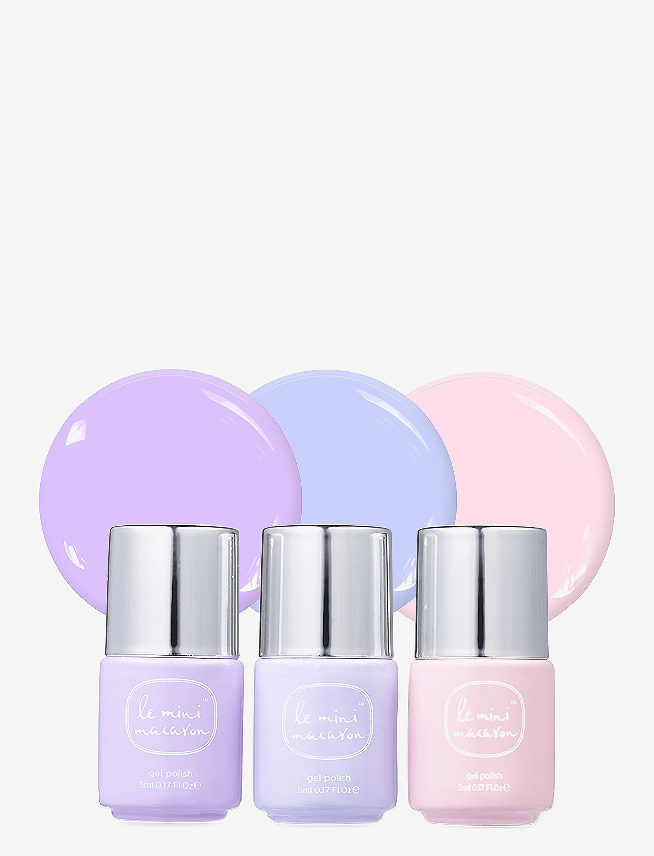 Le Mini Macaron - Les Minis, Mini Gel Polish Trio PETIT BOUQUET - smink - petit bouquet - 2