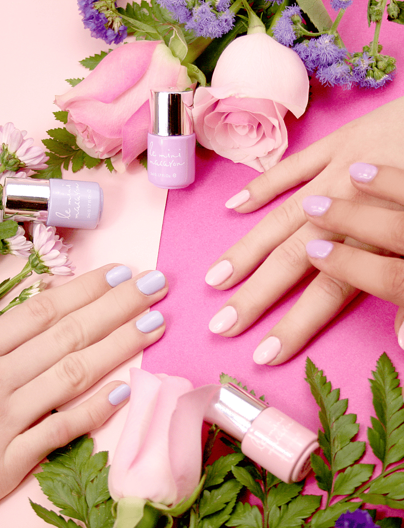 Le Mini Macaron - Les Minis, Mini Gel Polish Trio PETIT BOUQUET - makeup - petit bouquet - 0