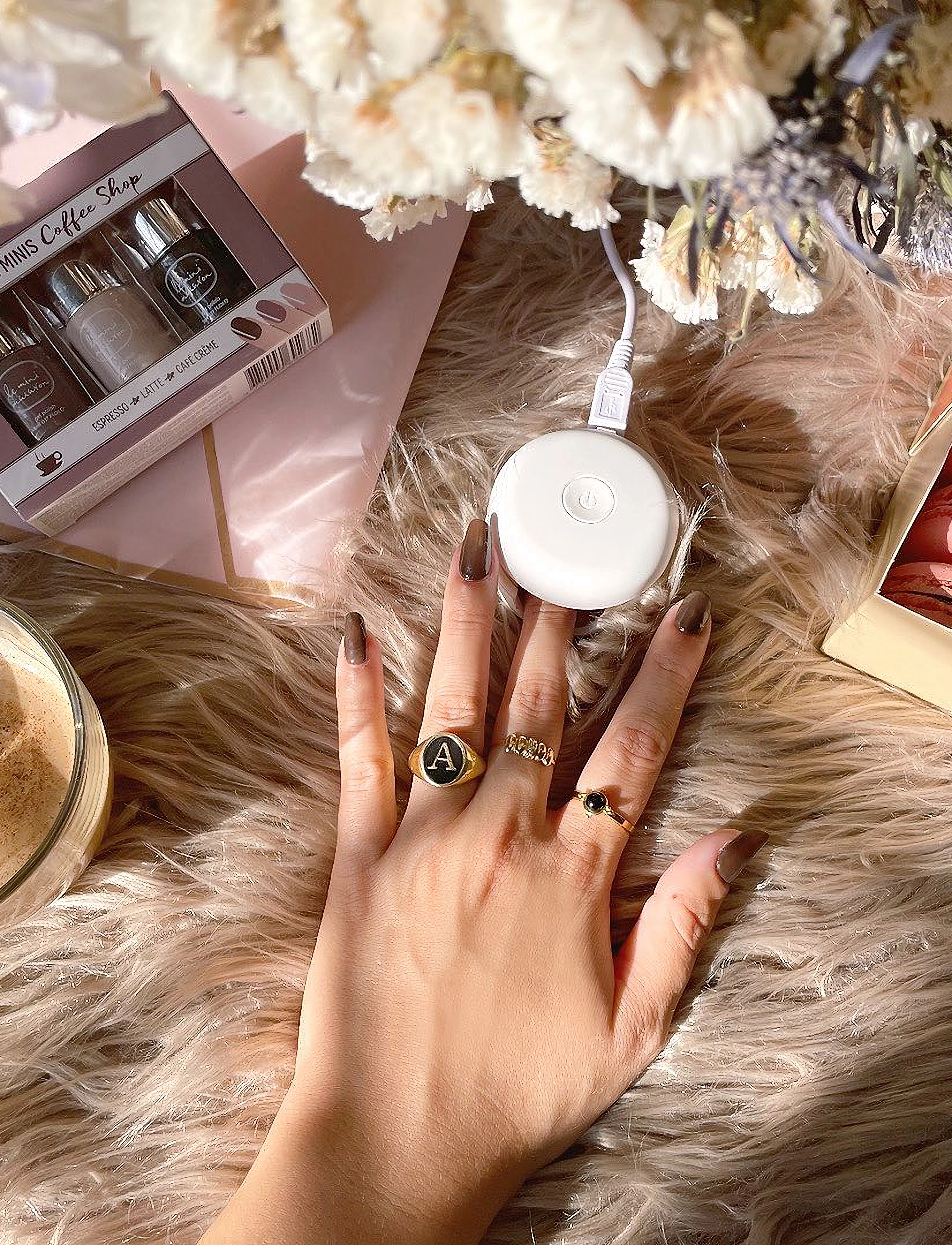 Le Mini Macaron - Les Minis, Mini Gel Polish Trio COFFEE SHOP - meikit - coffee shop - 3