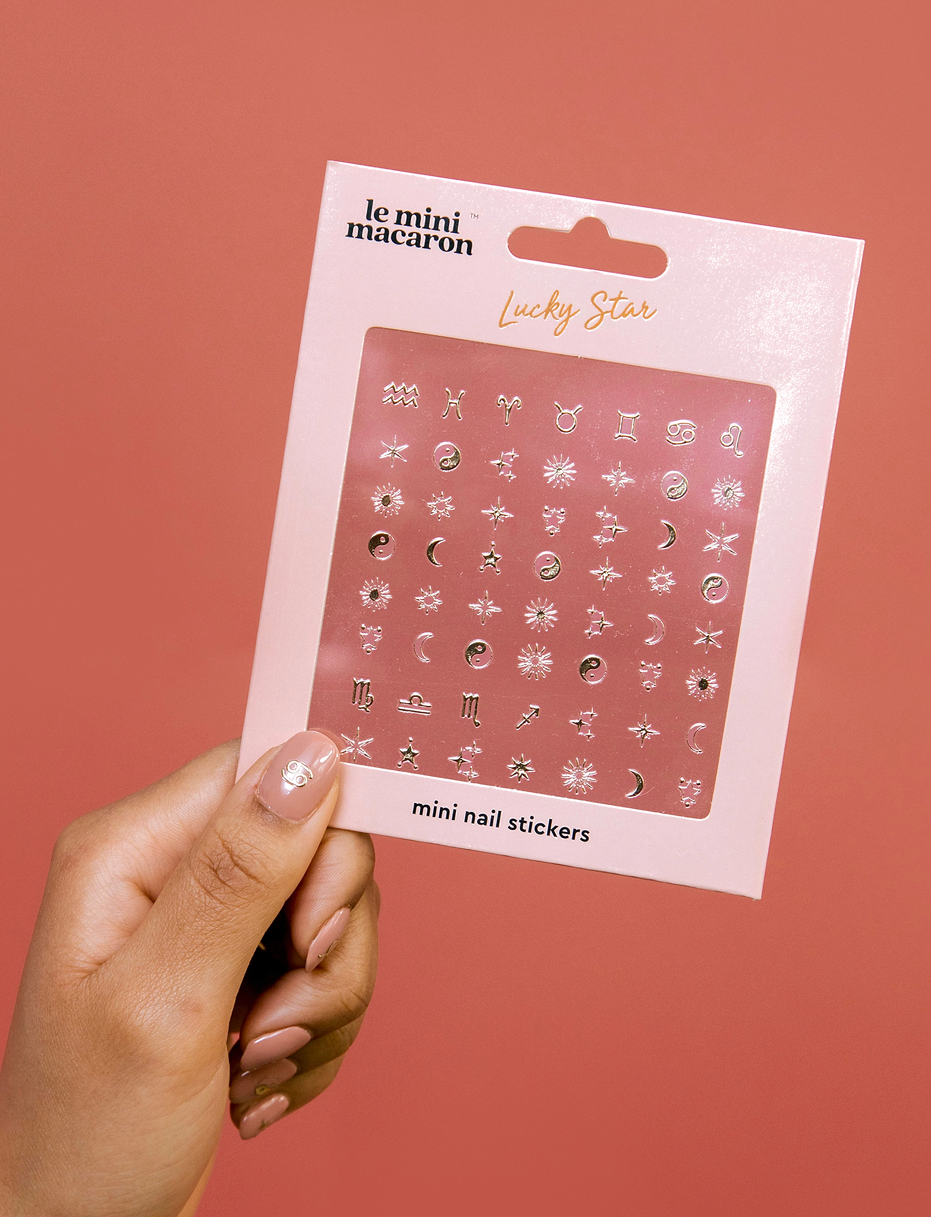 Le Mini Macaron - Mini Nail Stickers - makeup - lucky star - 2