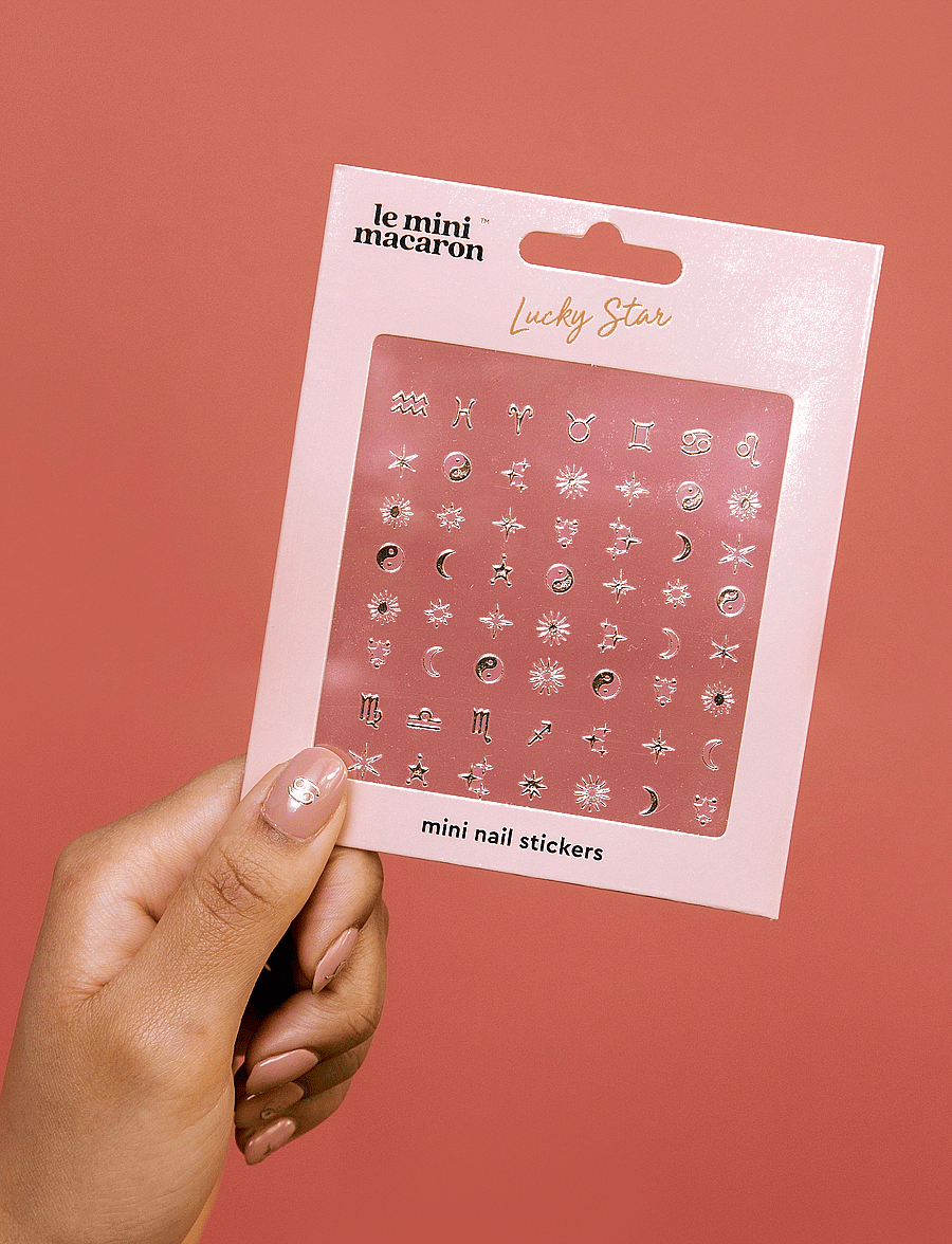 Le Mini Macaron - Mini Nail Stickers - makeup - lucky star - 2