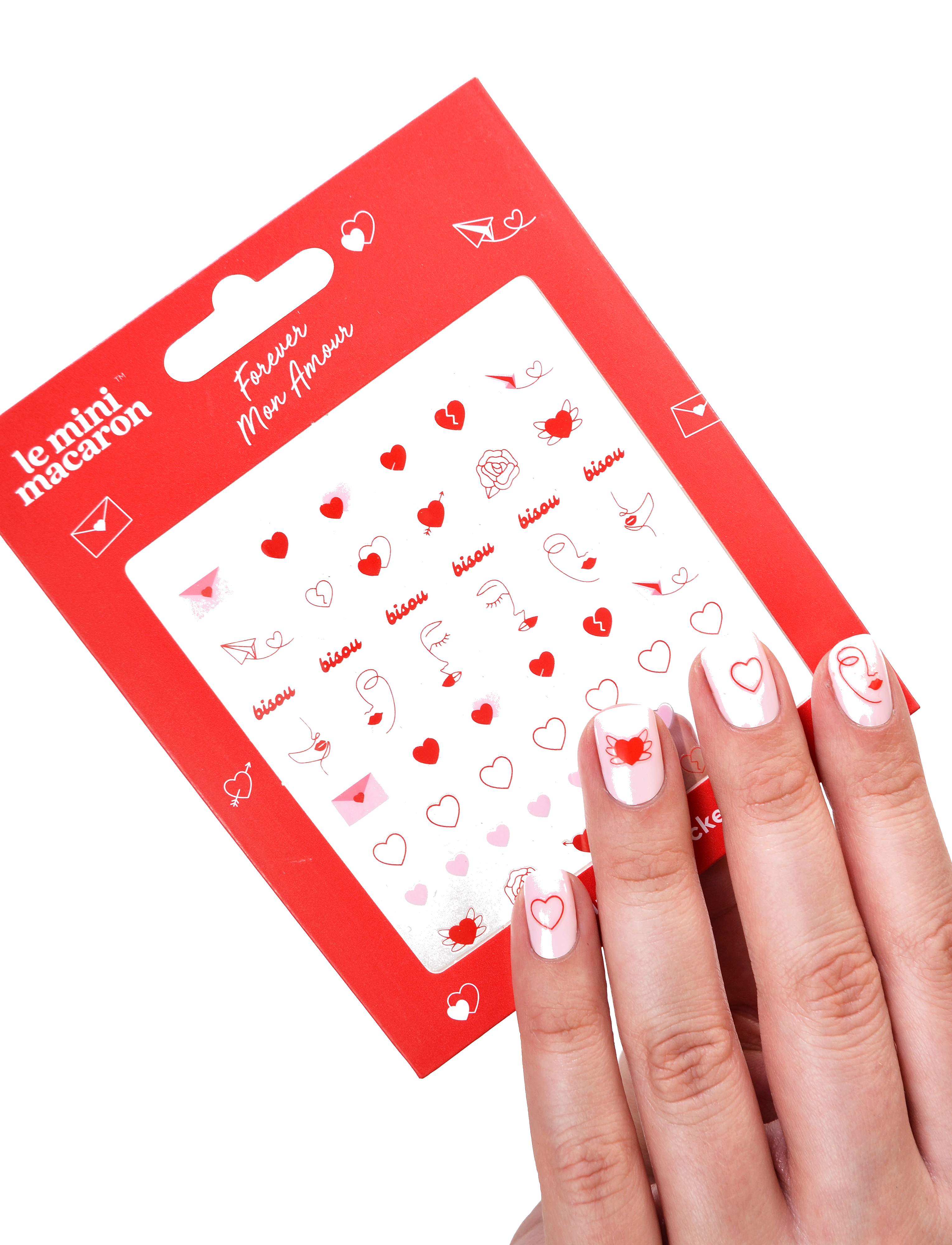 Le Mini Macaron - Mini Nail Stickers - makeup - forever mon amour - 2